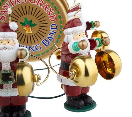 Mr christmas santa's on sale marching band