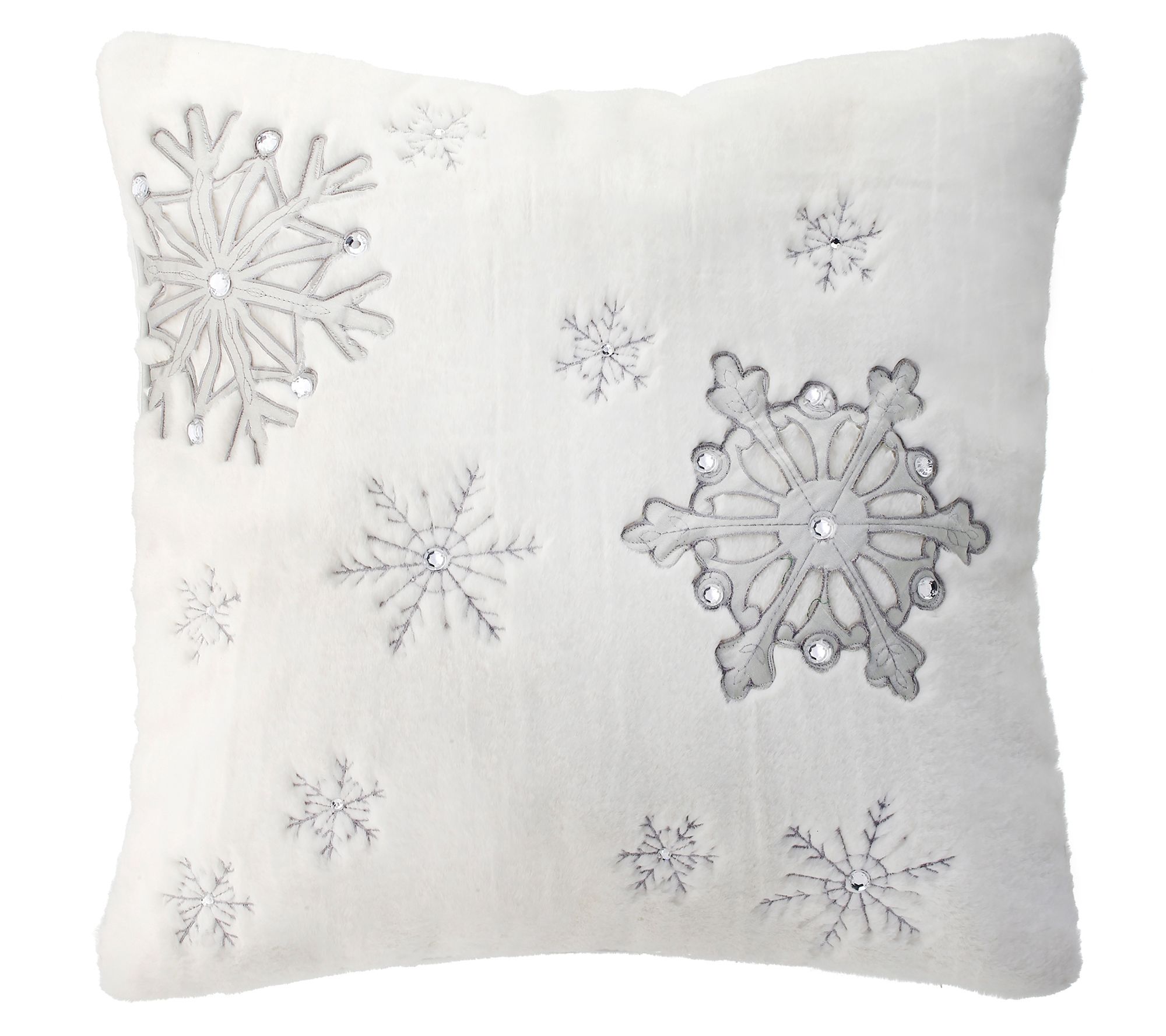 Snowflake Pillow - 18 x 18