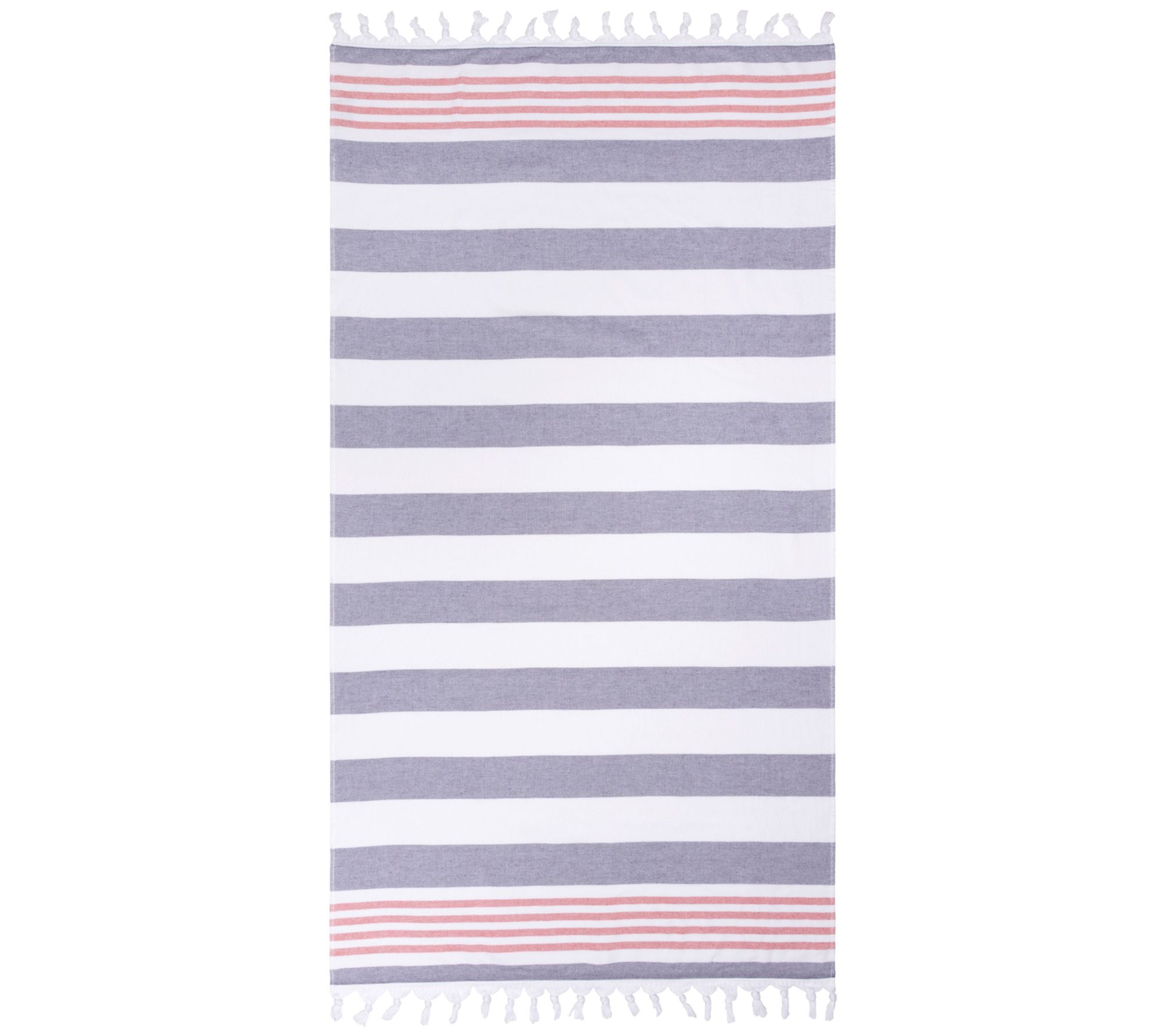 Superior Costal Oversized Stripe Fouta Beach Toel