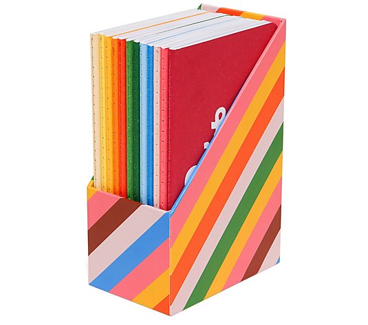 ban.do Wellness Notebook Set - Rainbow Stripes