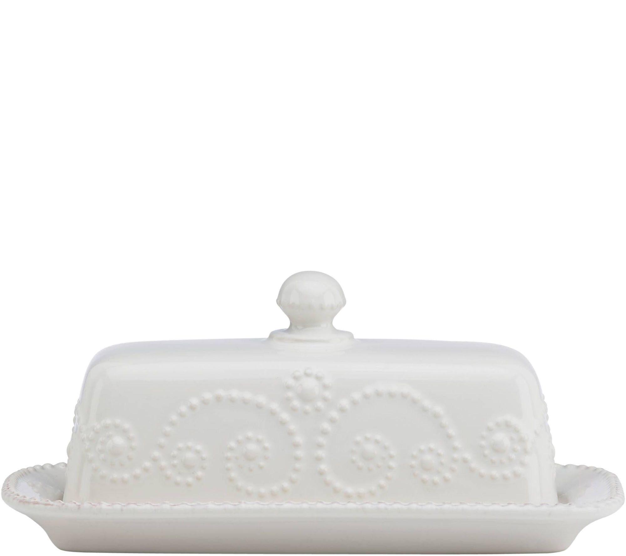 Lenox French Perles Butter Dish & Reviews
