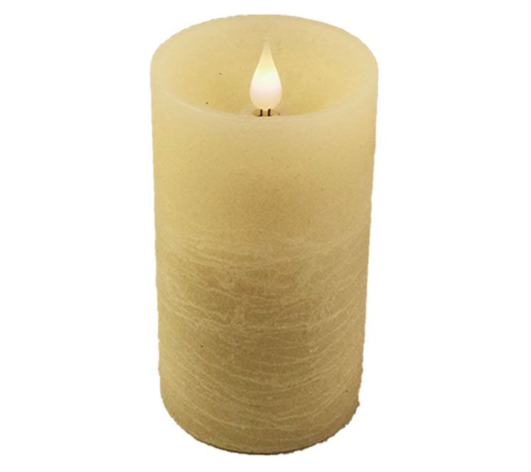 Pacific Accents Solare Flat Top 3" x 5" Flameless Candle