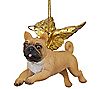 Design Toscano Holiday Angel Pug Dog Ornament
