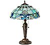 River of Goods 20" Stained Glass Andres Table Lamp, 1 of 5