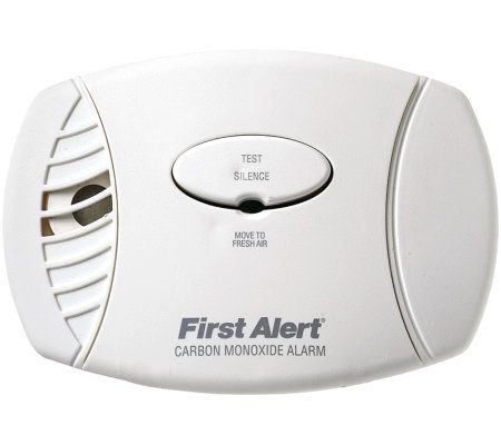 First Alert Carbon Monoxide Plug-in Alarm withBattery Backup - QVC.com