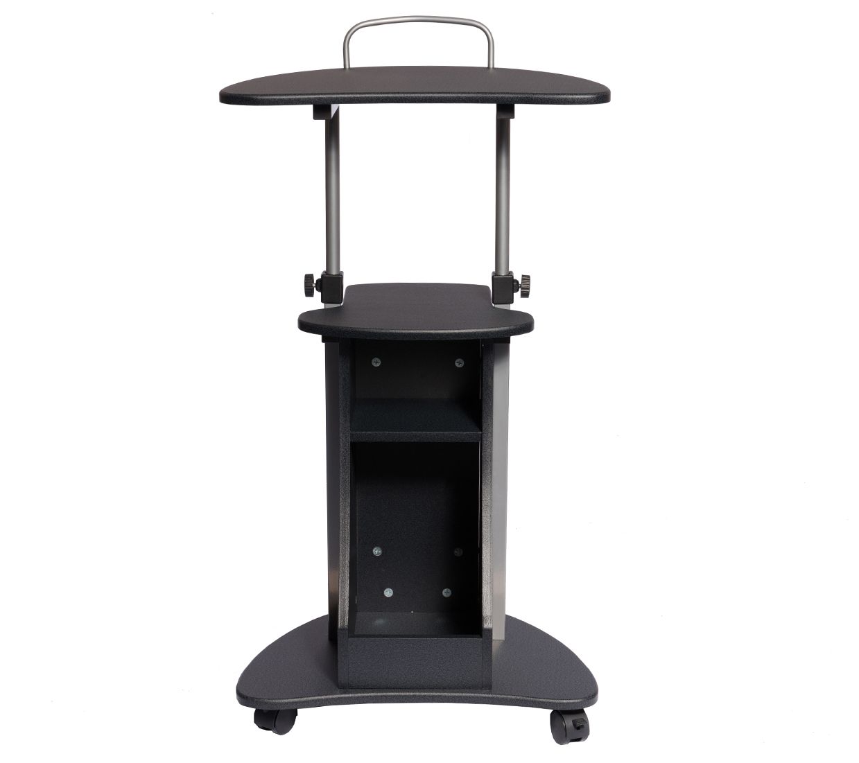 SittoStand Adjustable Height Laptop Cart WithStorage