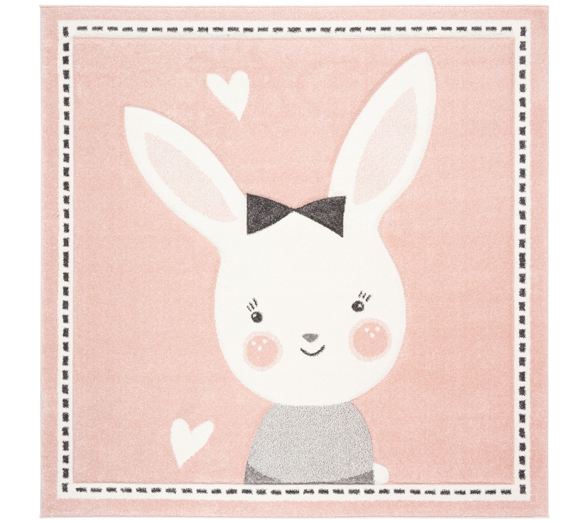 Carousel Kids 166 Collection 4' X 4' Square Rug