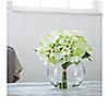 The artificial Hydrangea Floral Arrangement byNature Spring