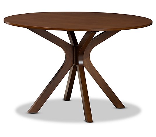 Baxton Studio Kenji Modern and Contemporary Round Dining Table