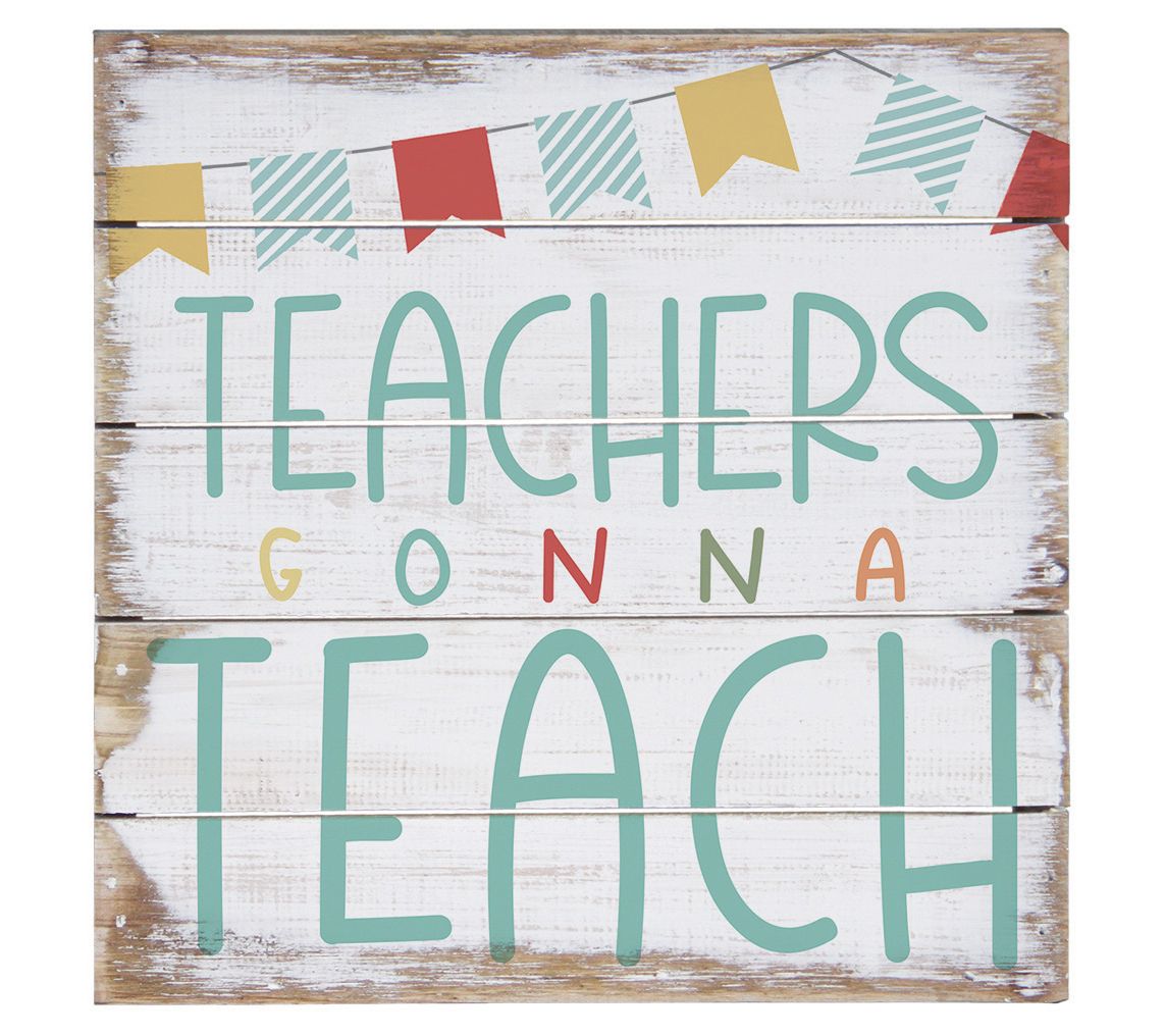 Sincere Surroundings. 8" Gonna Teach. Pallet Petite.