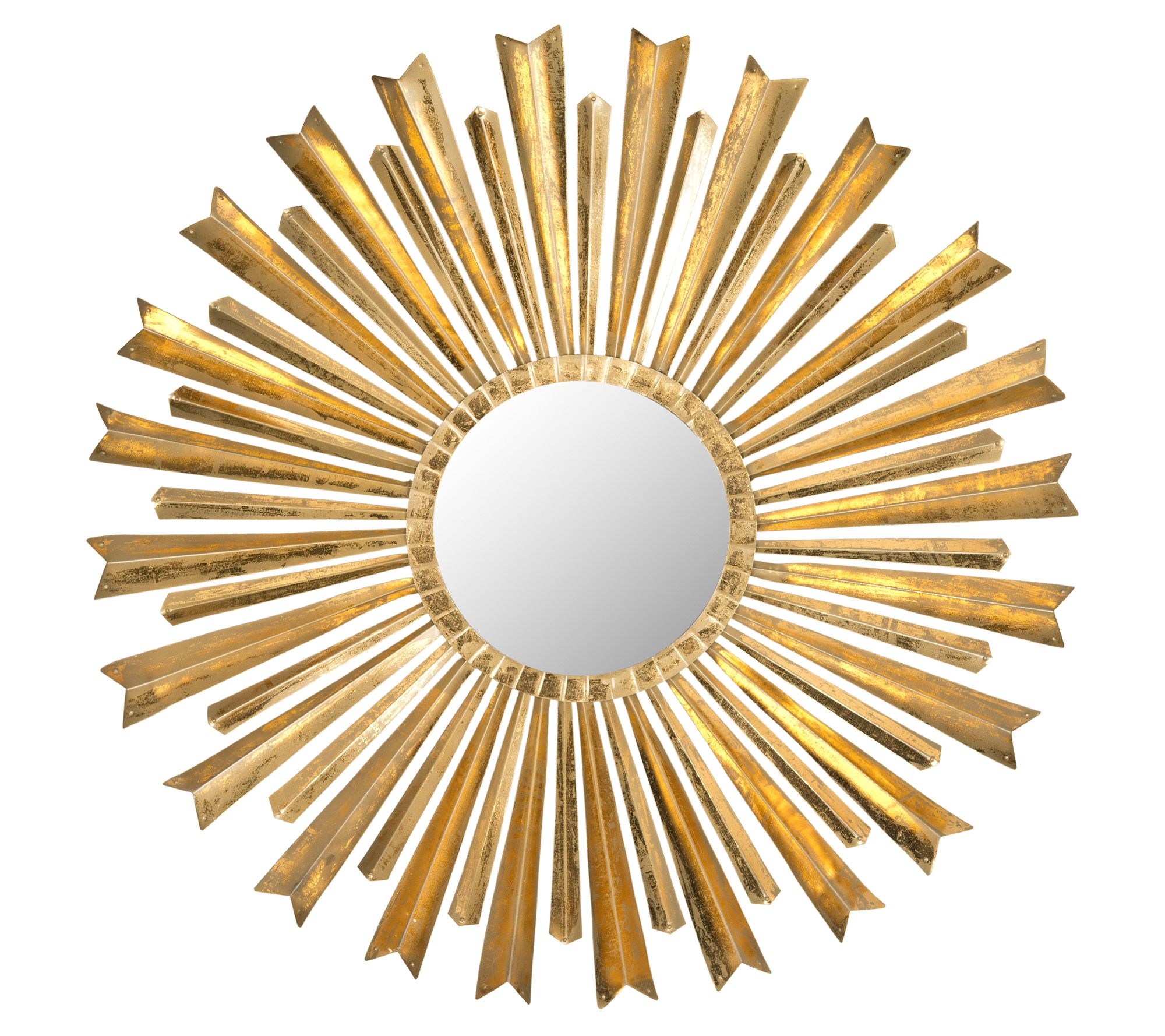 Sunray/set of 3 Gold Round Mirror/decorative Wall Art/circle