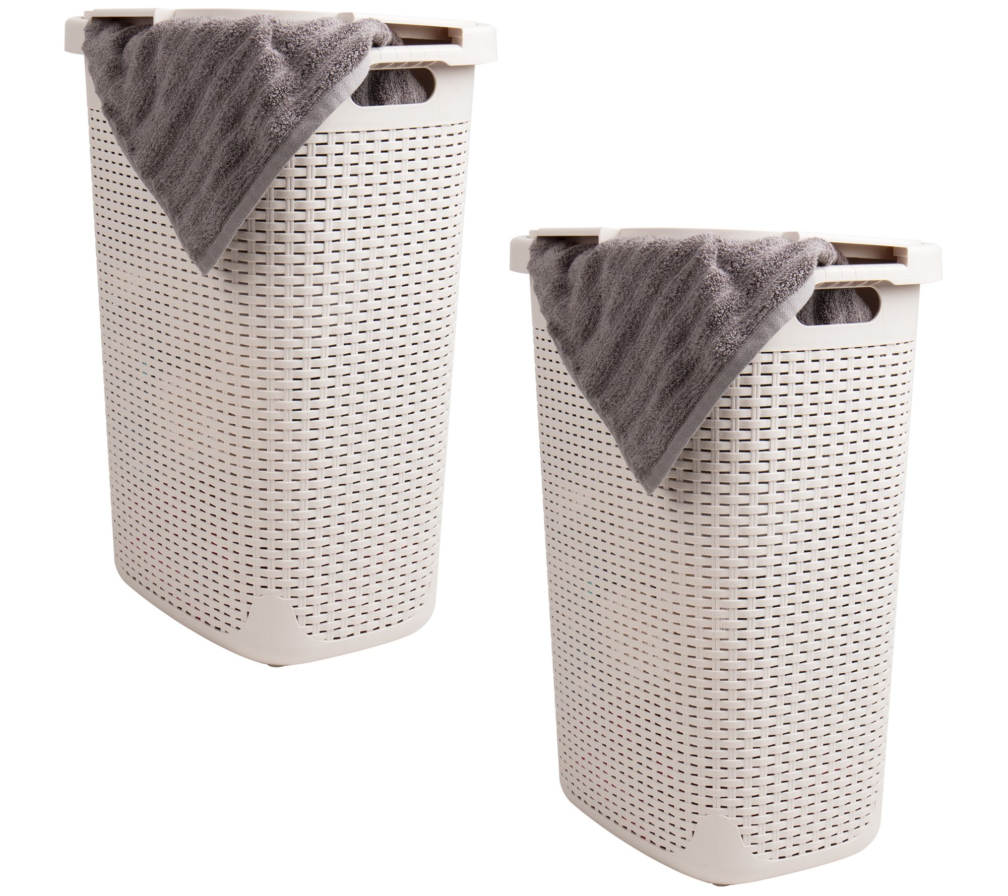 Mind Reader Basket Collection, Slim Laundry Ham per, S/2