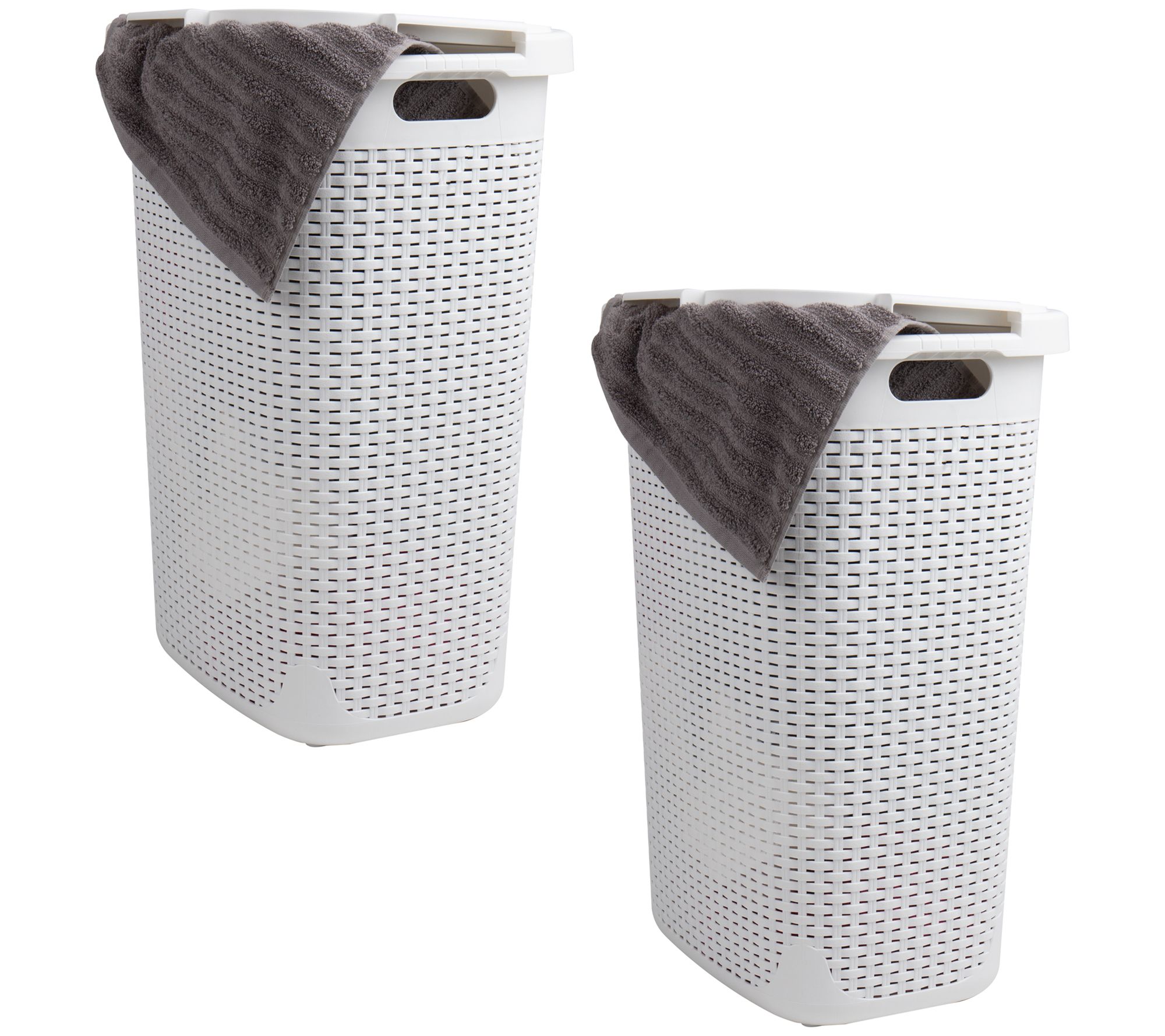 Mind Reader Basket Collection, Slim Laundry Ham per, S/2