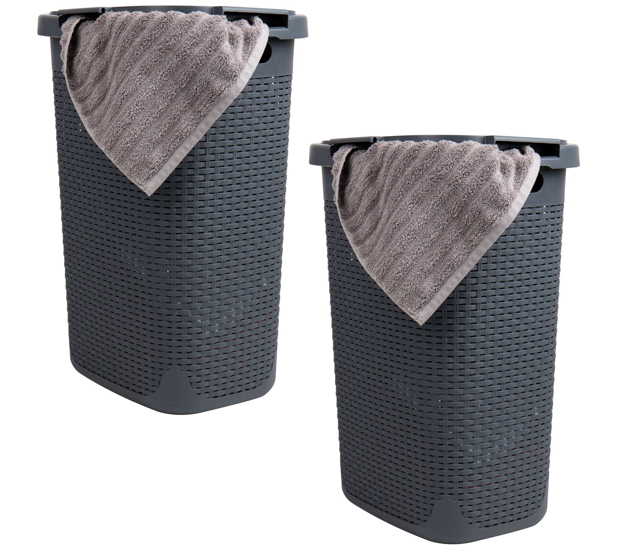 Mind Reader Basket Collection, Slim Laundry Ham per, S/2