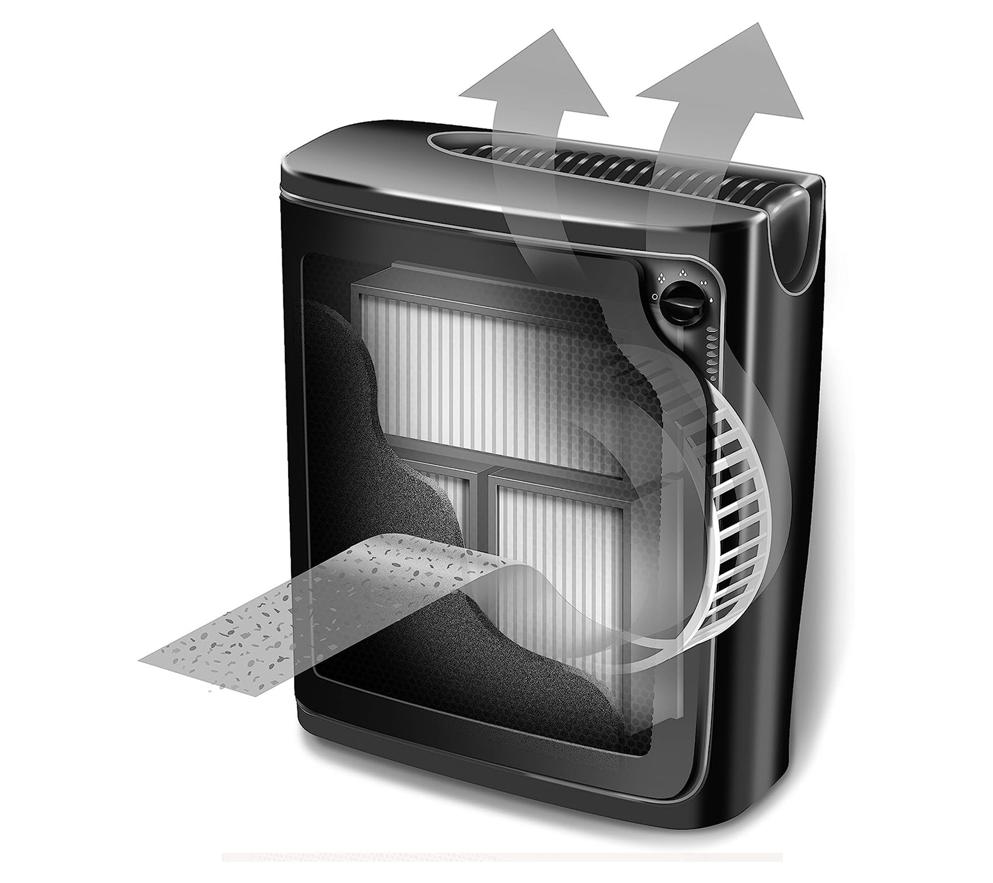 Holmes True HEPA Large Room Console Air Purifier w/ Filter