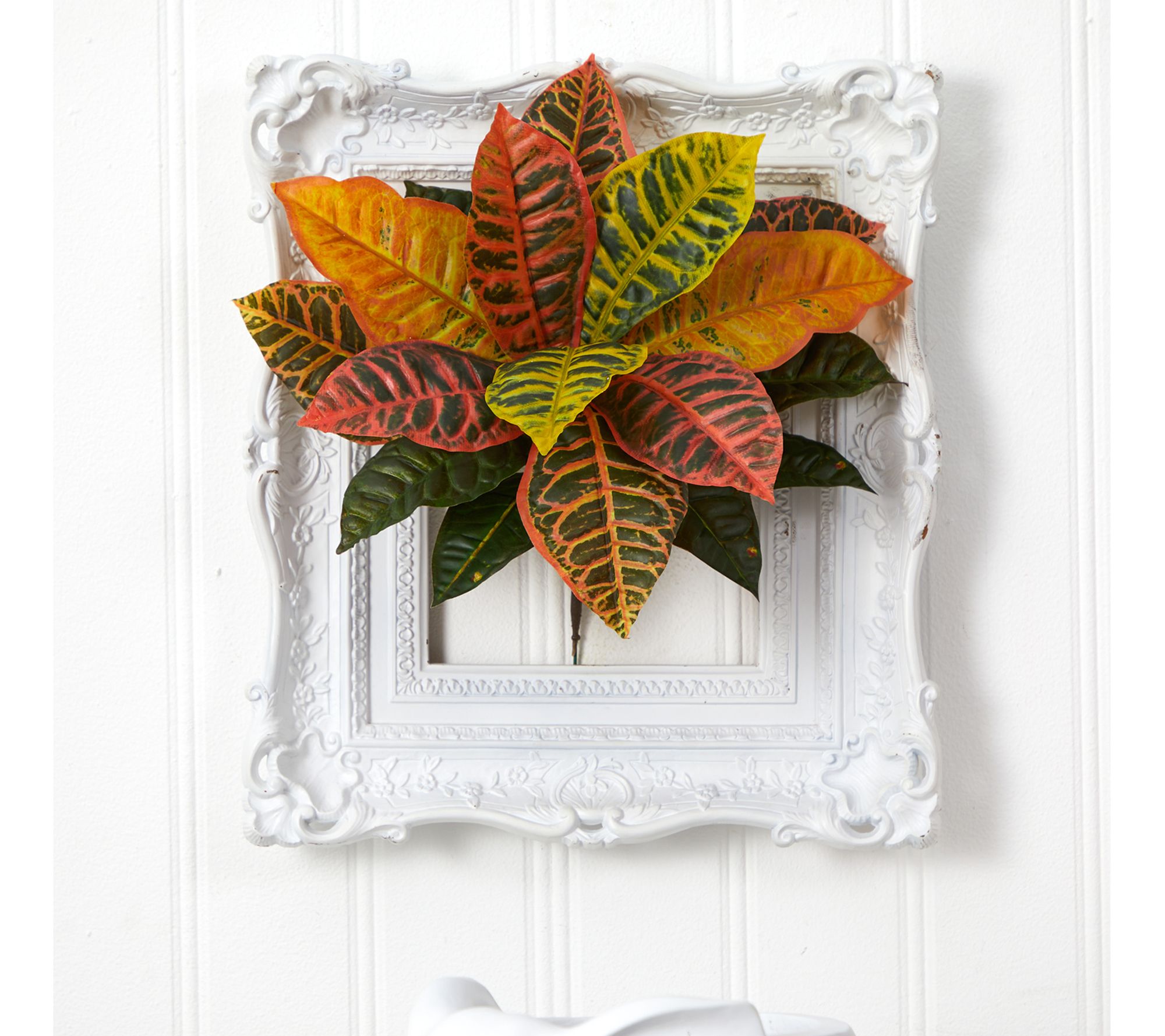 Nearly Natural 17" Garden Croton Artificial Plant