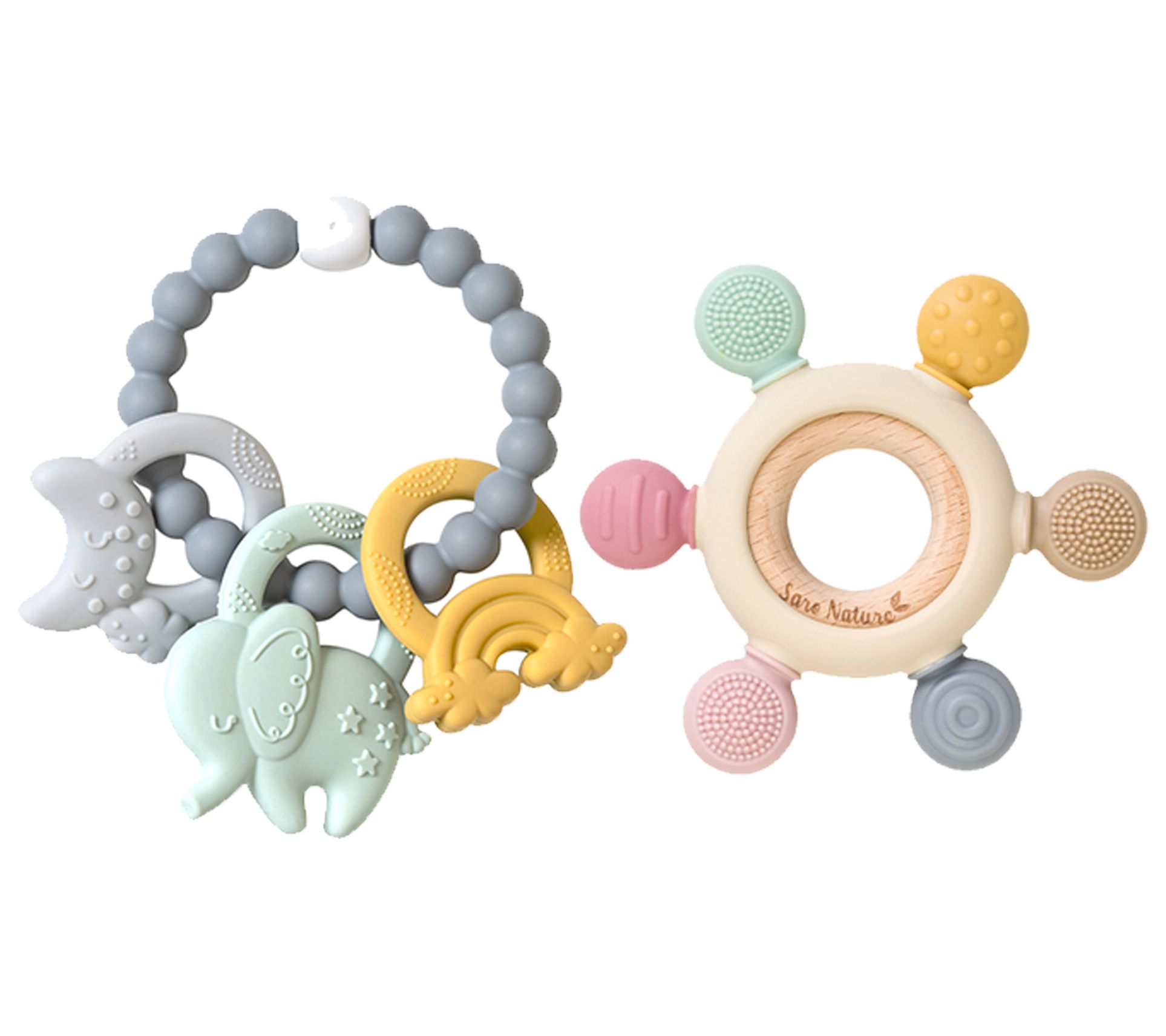 SARO Ele-Fun Sensory Teether Set