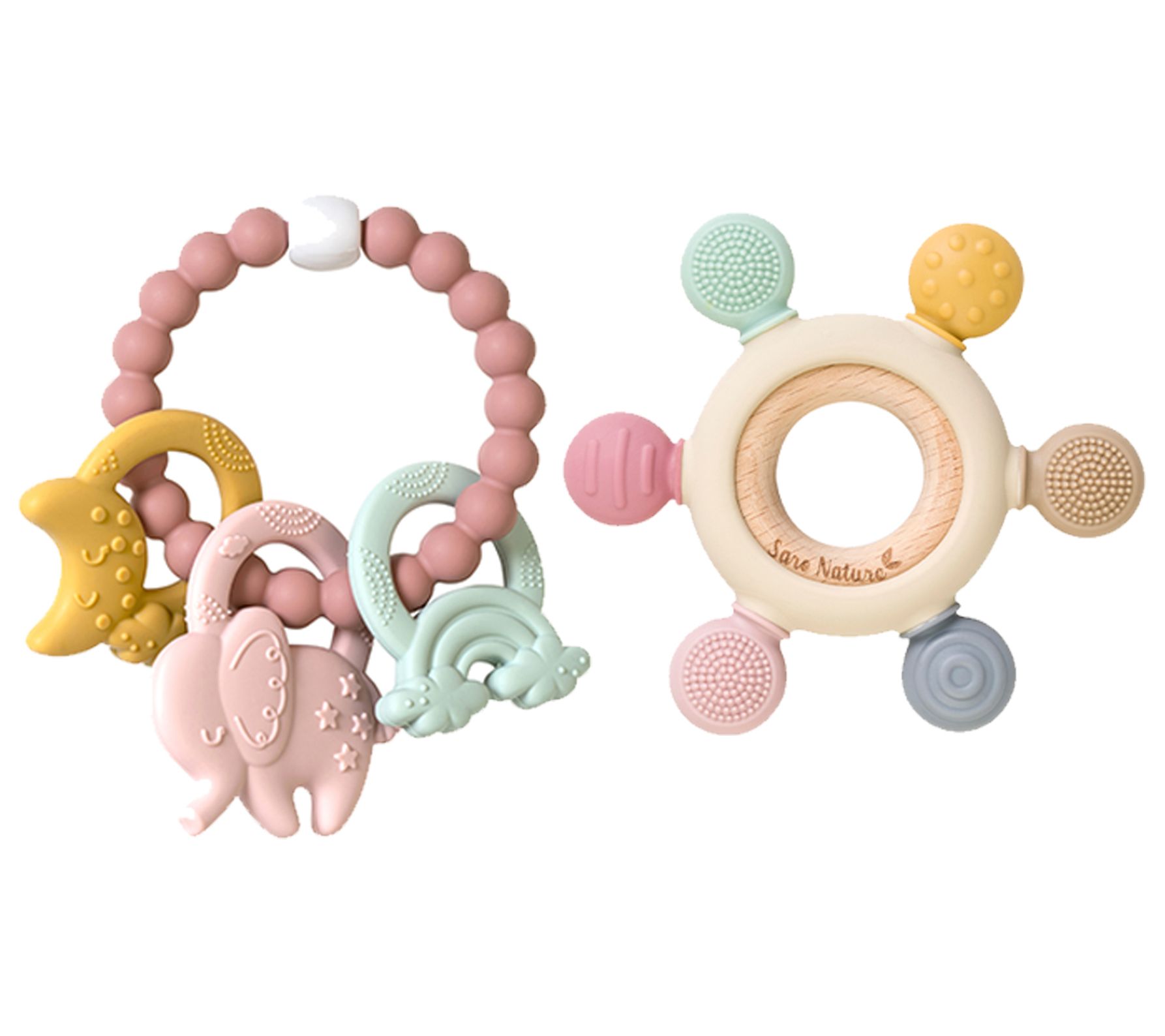 SARO Ele-Fun Sensory Teether Set