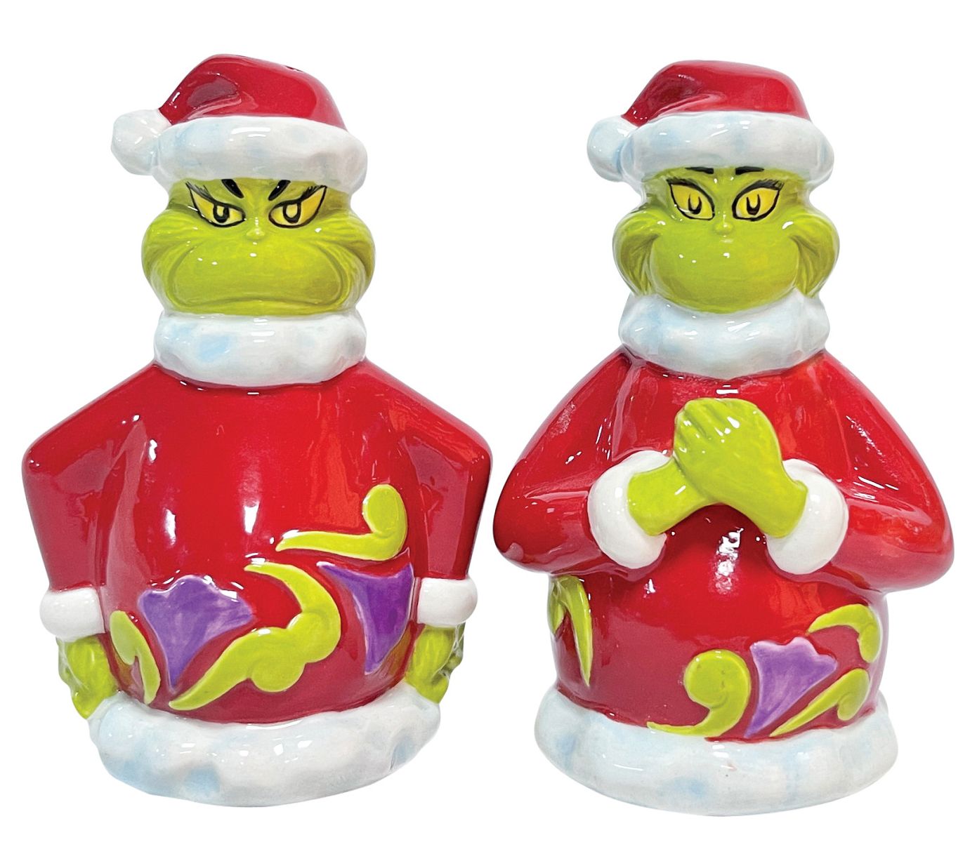Grinch by Jim Shore Grinch Naughty & Nice Salt and Pepper