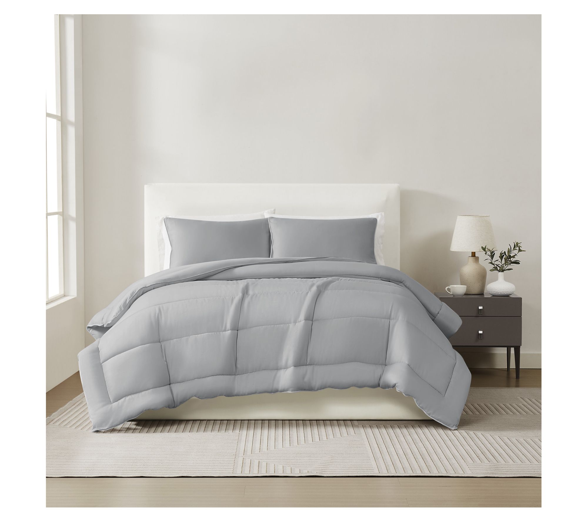 Christian Siriano NY Cotton Sateen F/Q 3pc Comforter Set