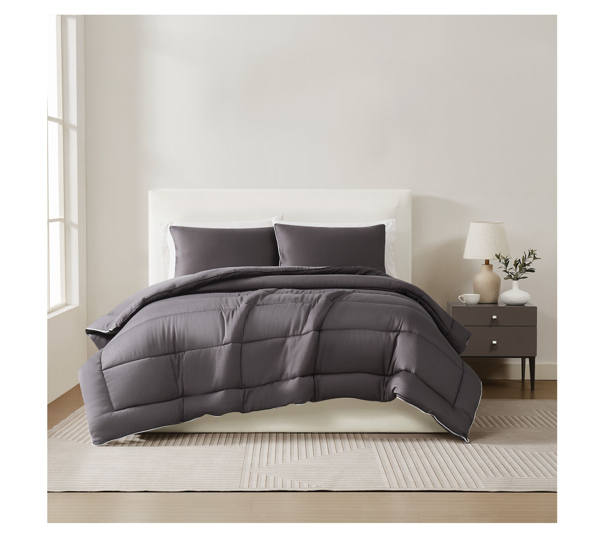 Christian Siriano NY Cotton Sateen F/Q 3pc Comforter Set