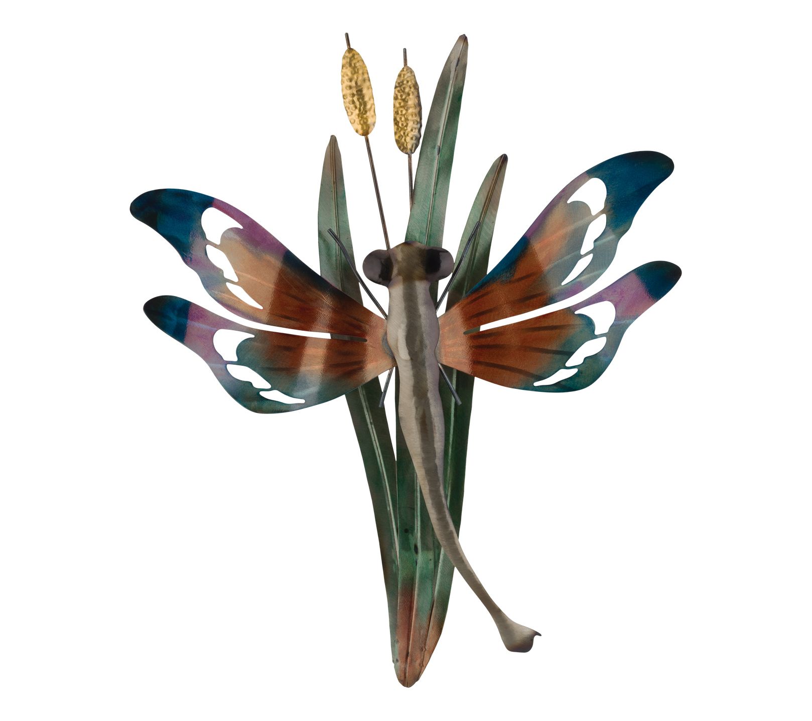 Regal Art & Gift Metallic Blue Dragonfly Wall Decor