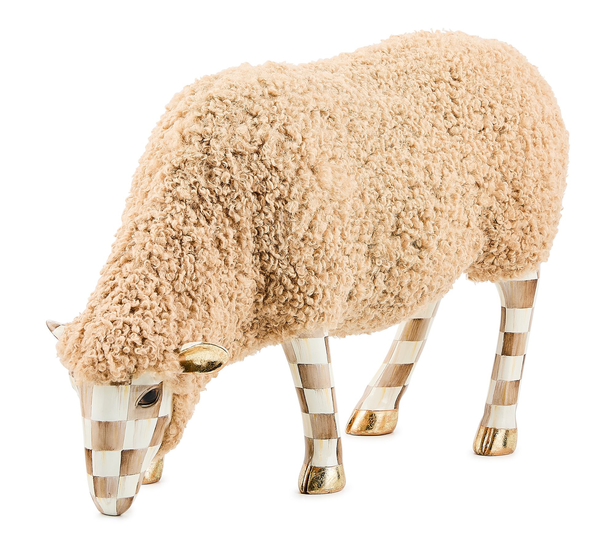 MacKenzie-Childs Latte Small Sheep