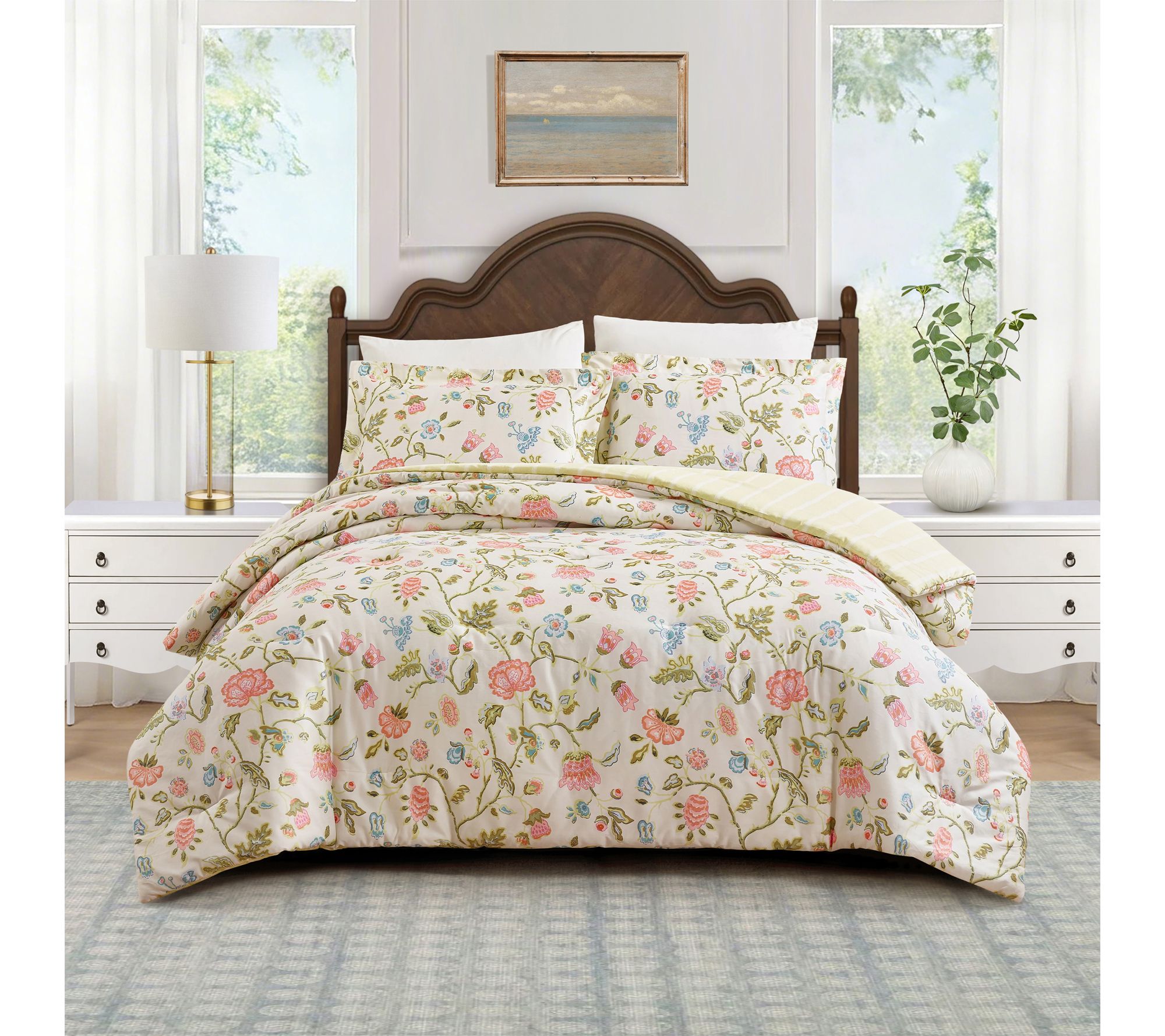 Spartina 449 Sugar Mill 3-Pc Full/Queen Comforter Set
