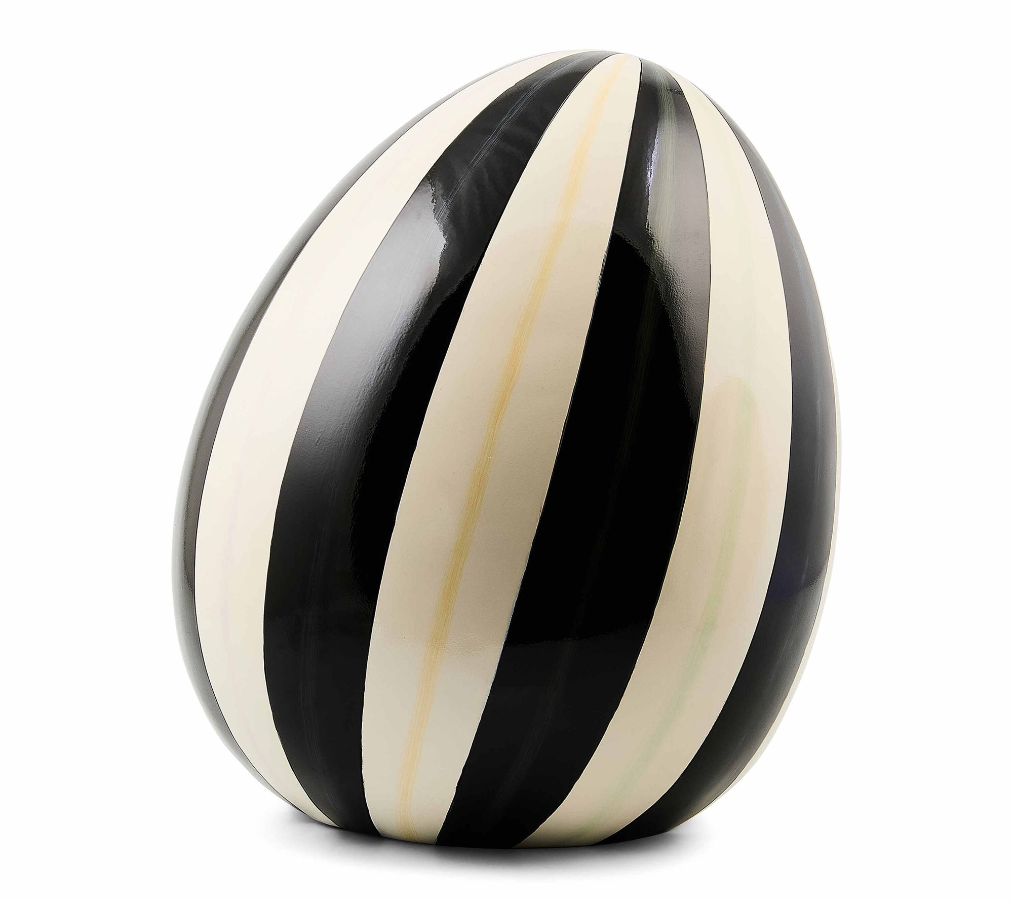 "As Is" MacKenzie-Child Medium Stripe Egg