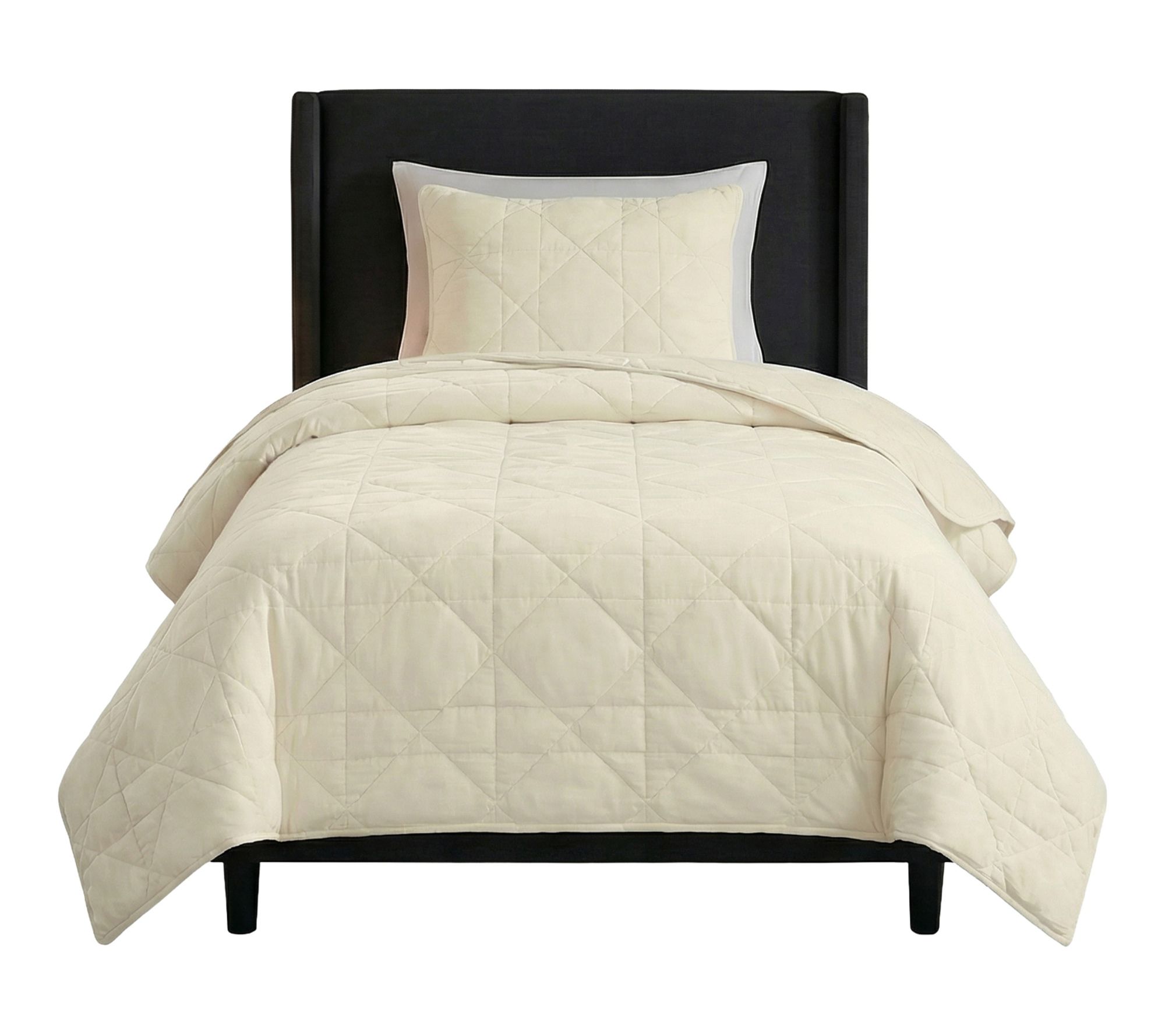 Lavish Home 2-Piece Twin Ultra Soft Quilt Bedding Set