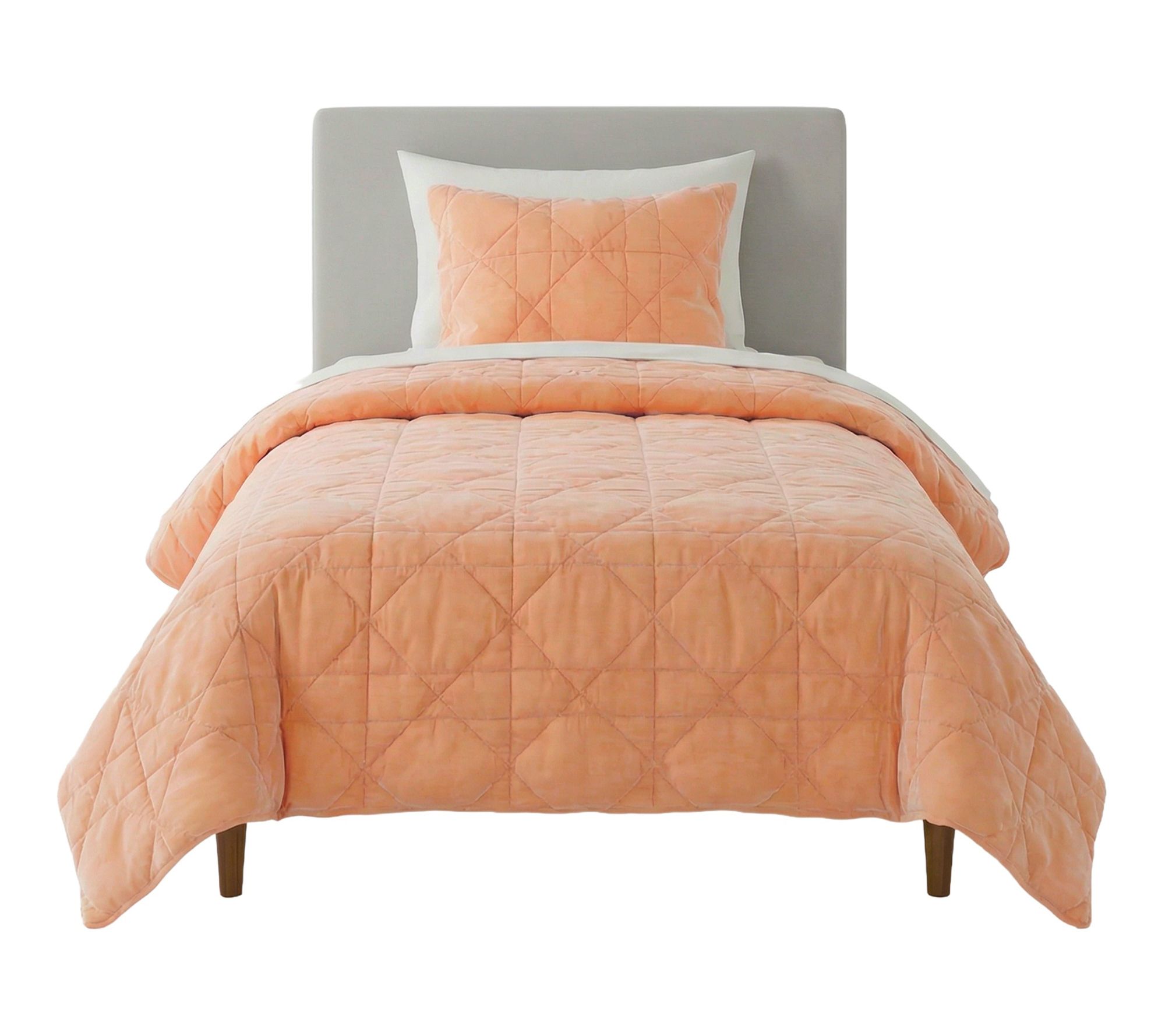 Lavish Home 2-Piece Twin Ultra Soft Quilt Bedding Set
