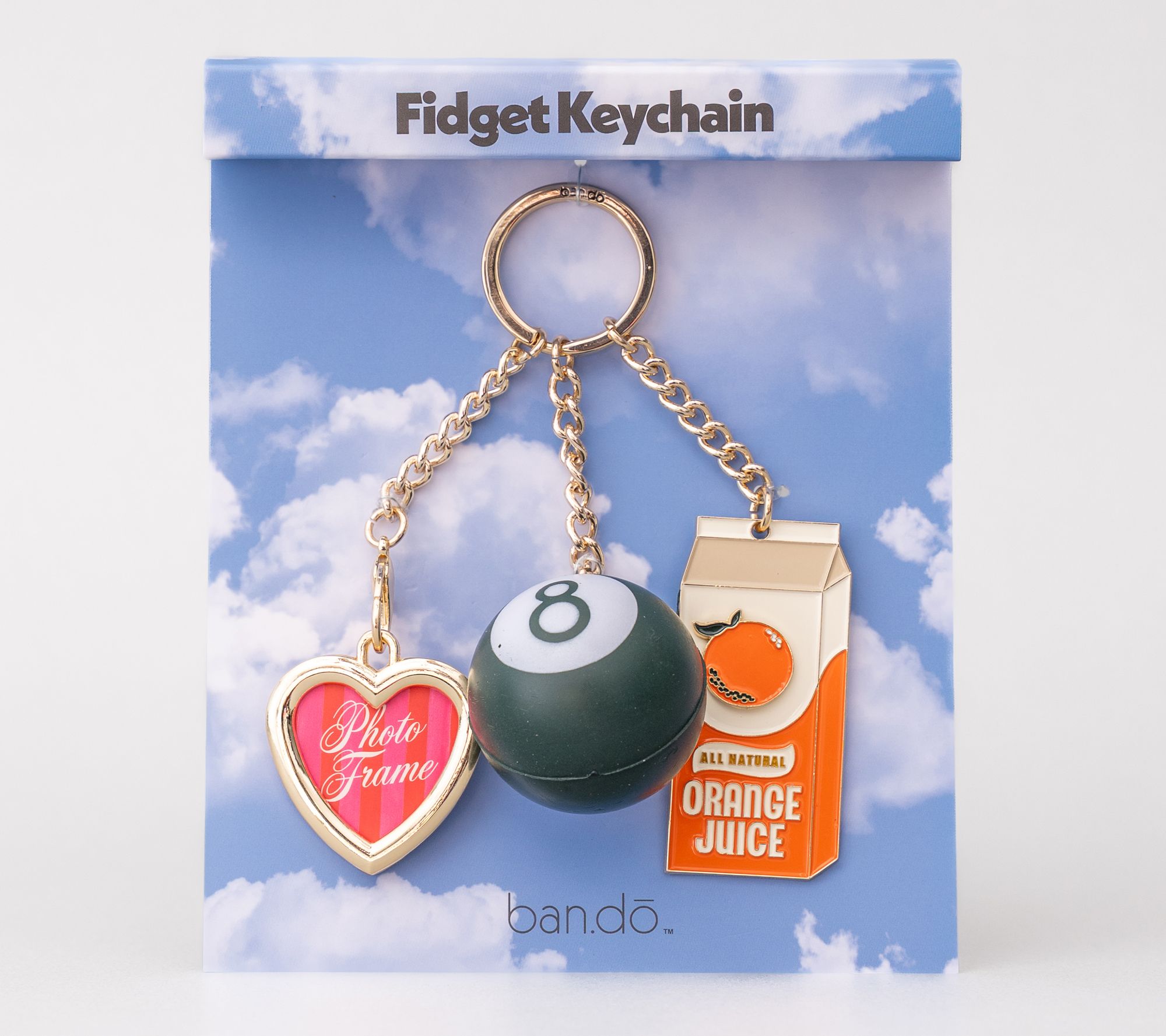 ban.do Orange Juice Fidget Keychain - QVC.com