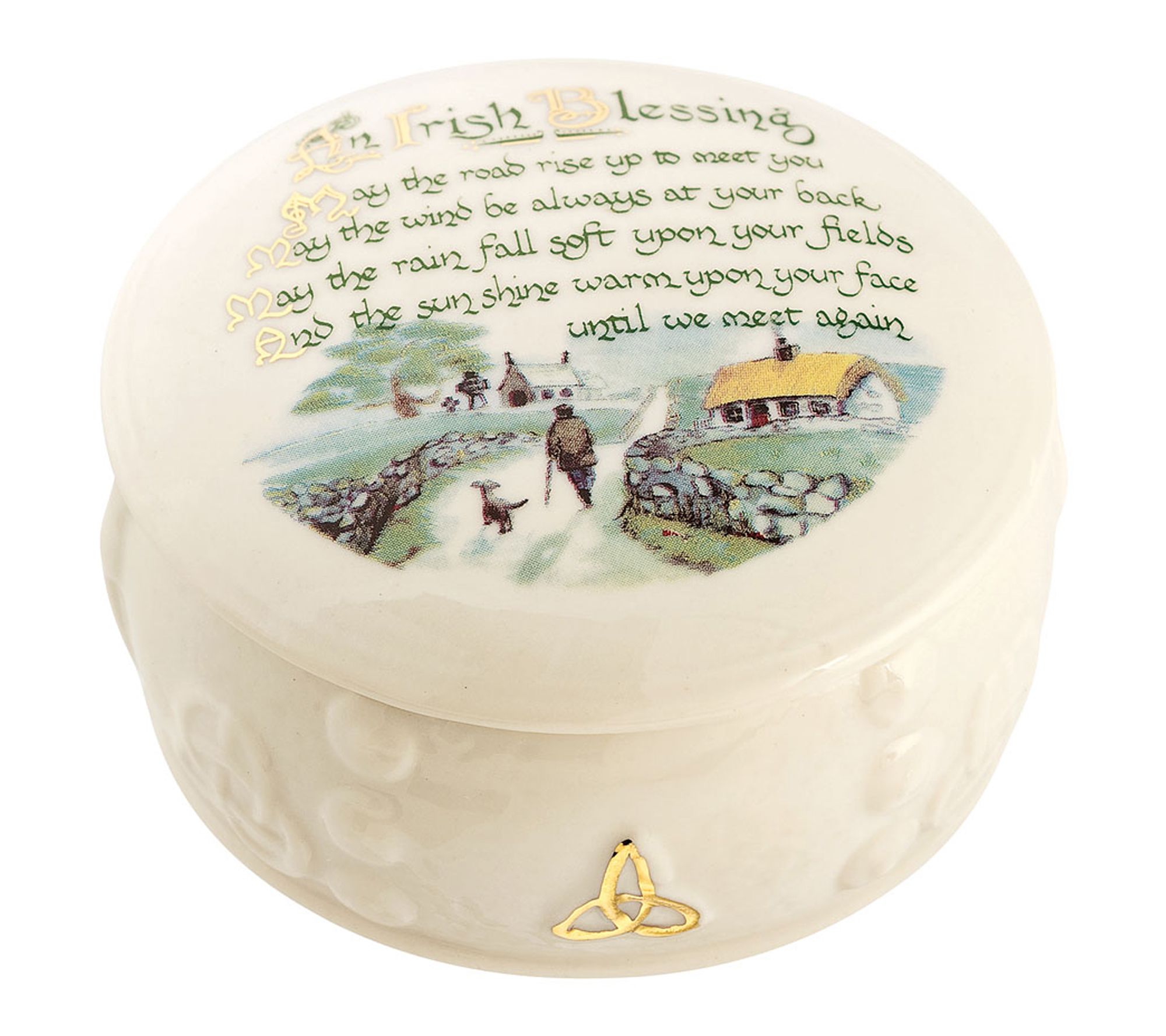 Belleek Pottery Irish Blessings Gift Box