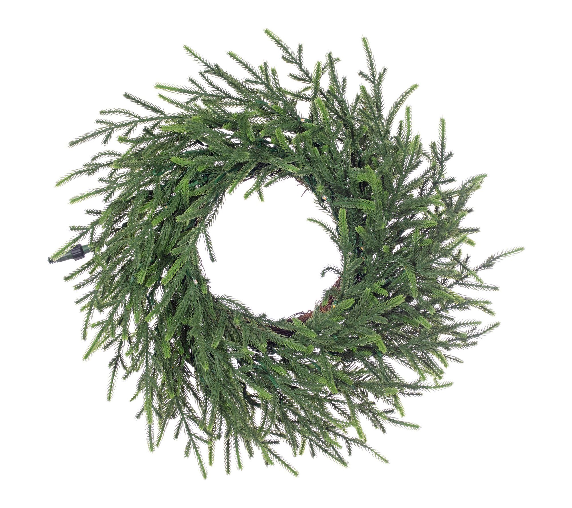 Fraser Hill Farm 24" Real Feel Artificial Wreath in