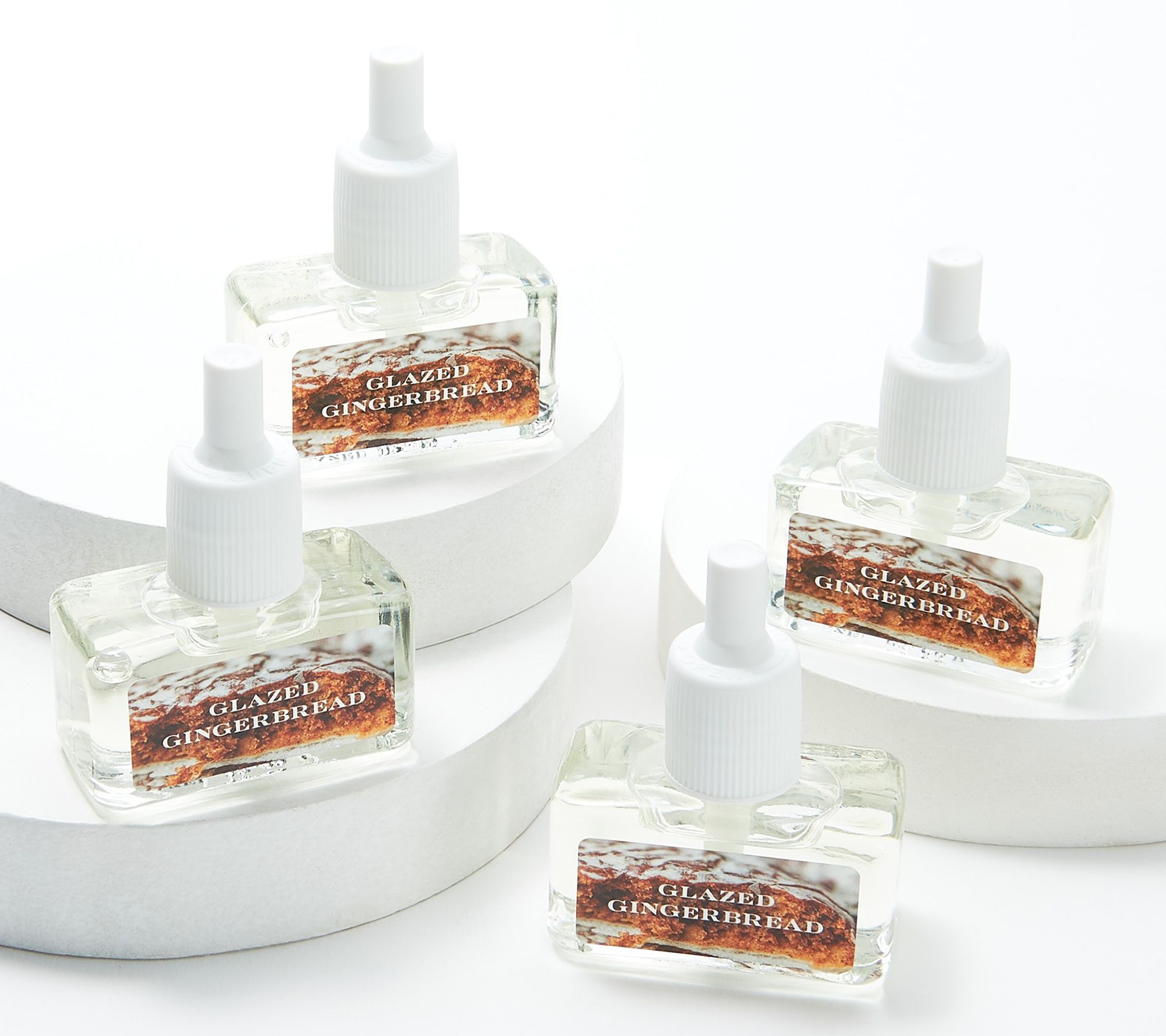 HomeWorx by Harry Slatkin S/4 Glazed Gingerbread Plug In Refills