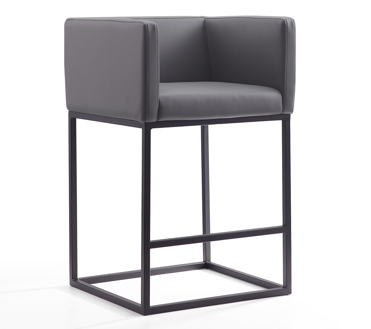 Embassy 34" Metal Counter Height Bar Stool