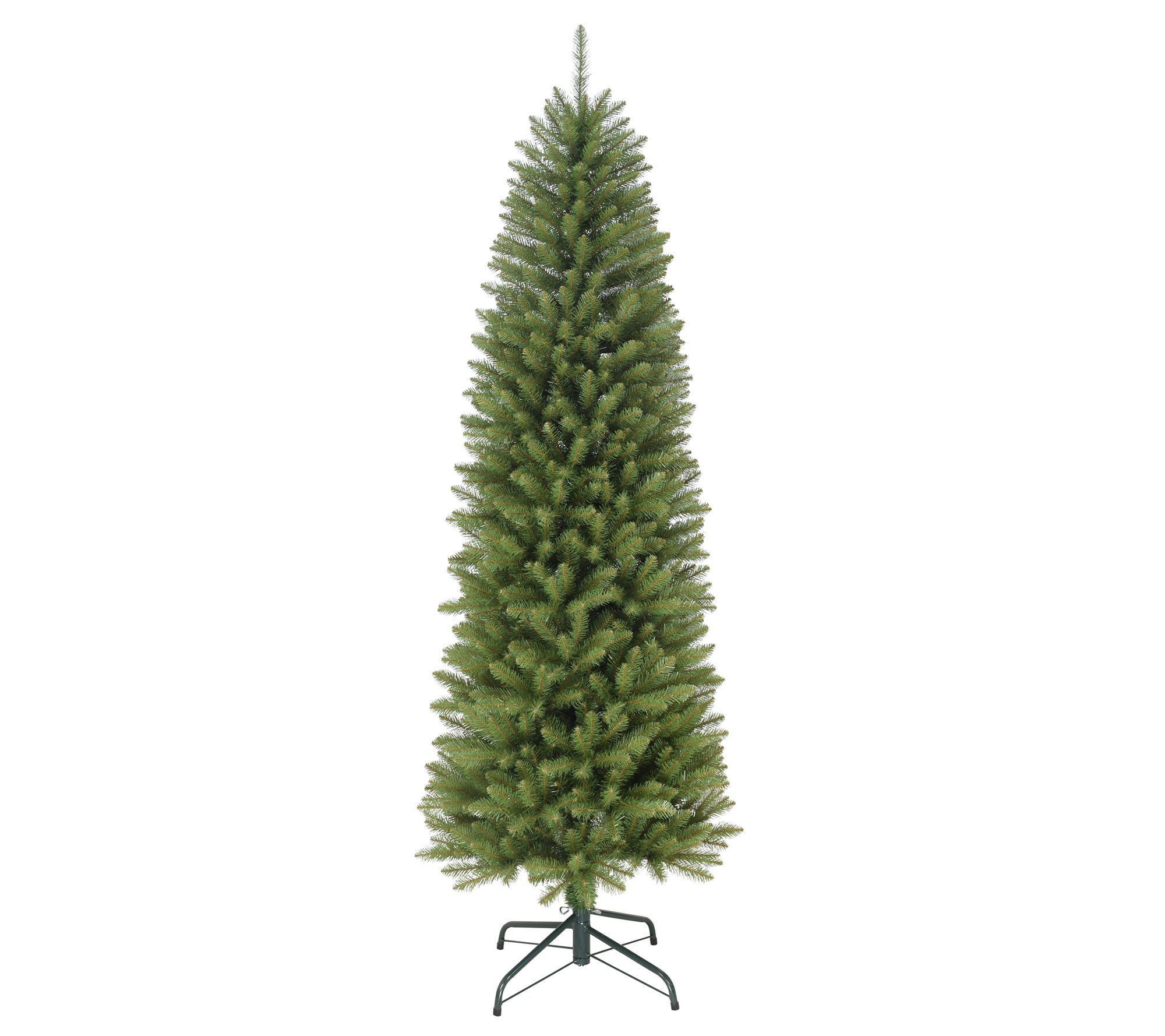 Puleo 6.5' Pencil Fraser Fir Christmas Tree wit h Stand