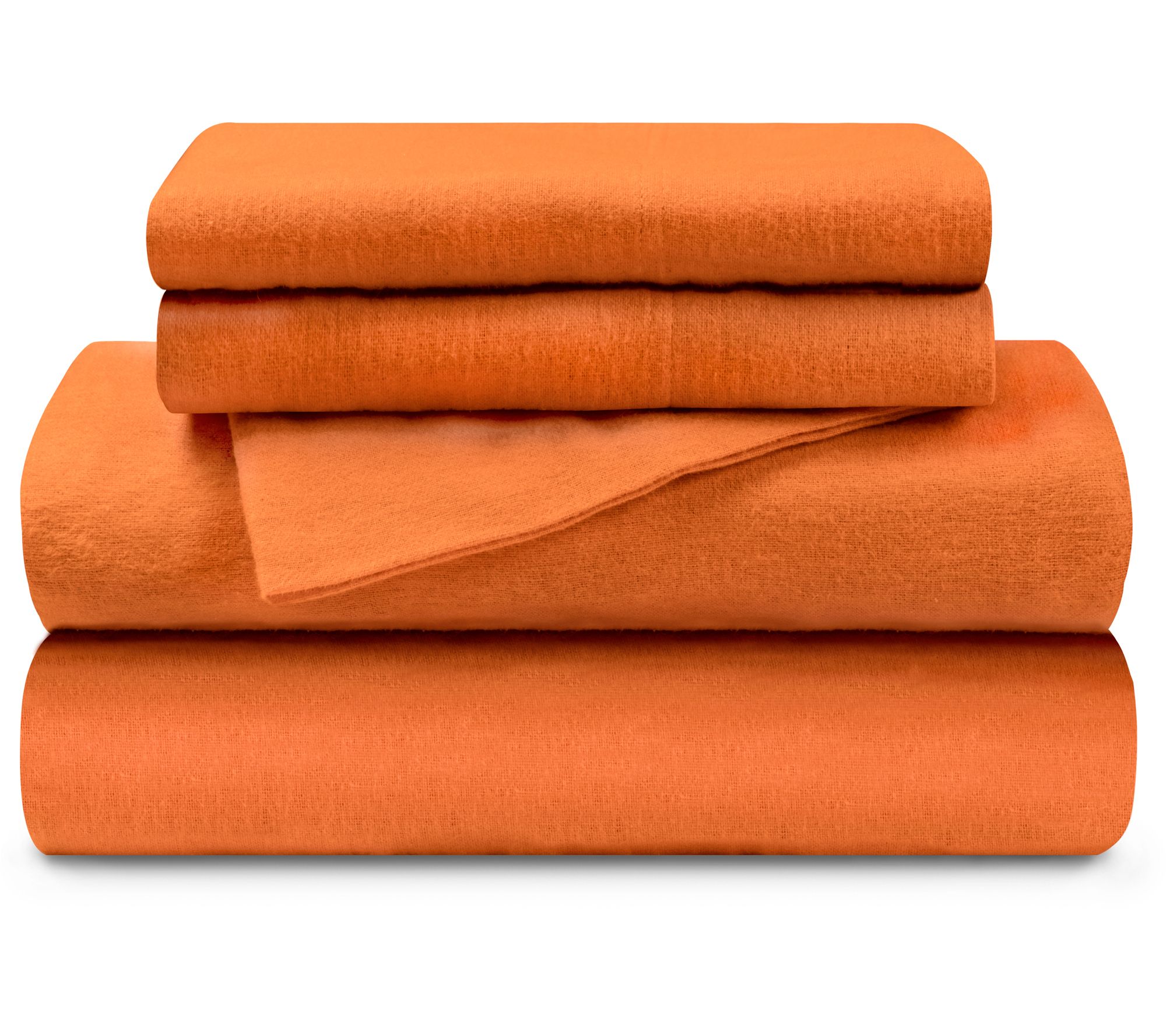 Superior Solid Cotton Flannel Deep Pocket SheetSet, Full