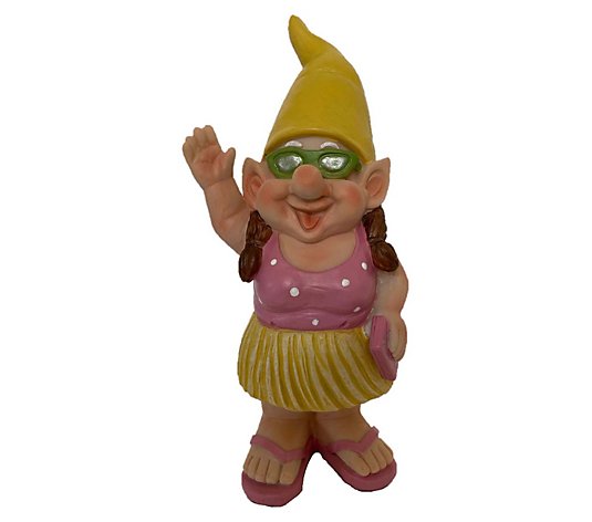 SWI Garden 8" Beach Girl Gnome