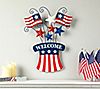Glitzhome USA Patriotic Party Yard Stake or Wall Hanging, 5 of 7