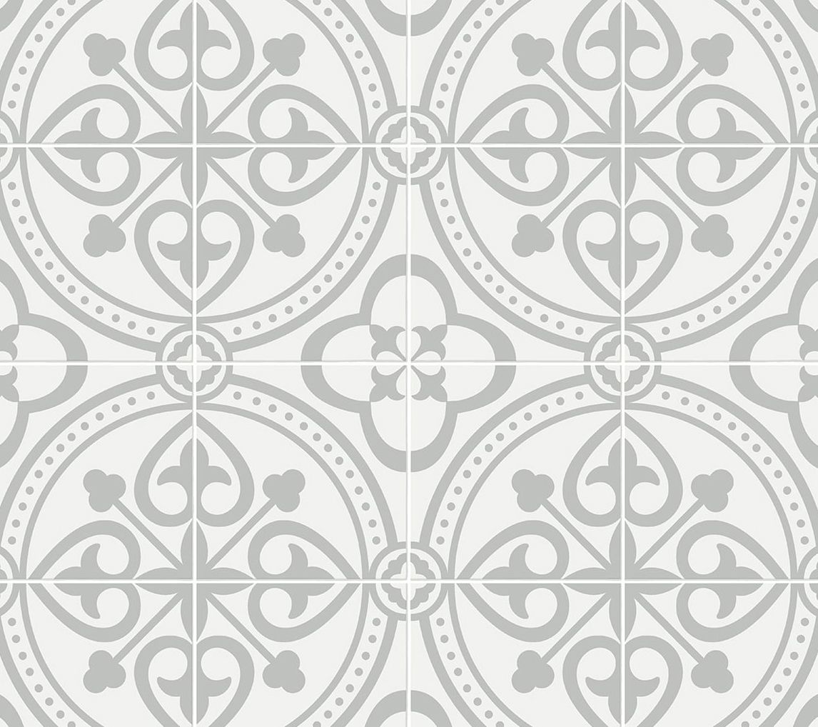 Lillian August Villa Mar Faux Tile Peel and Stick Wallpaper
