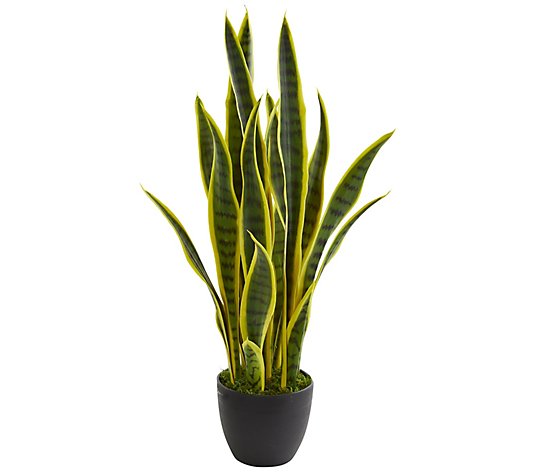 26" Sansevieria Artificial Plant by Nearly Natural