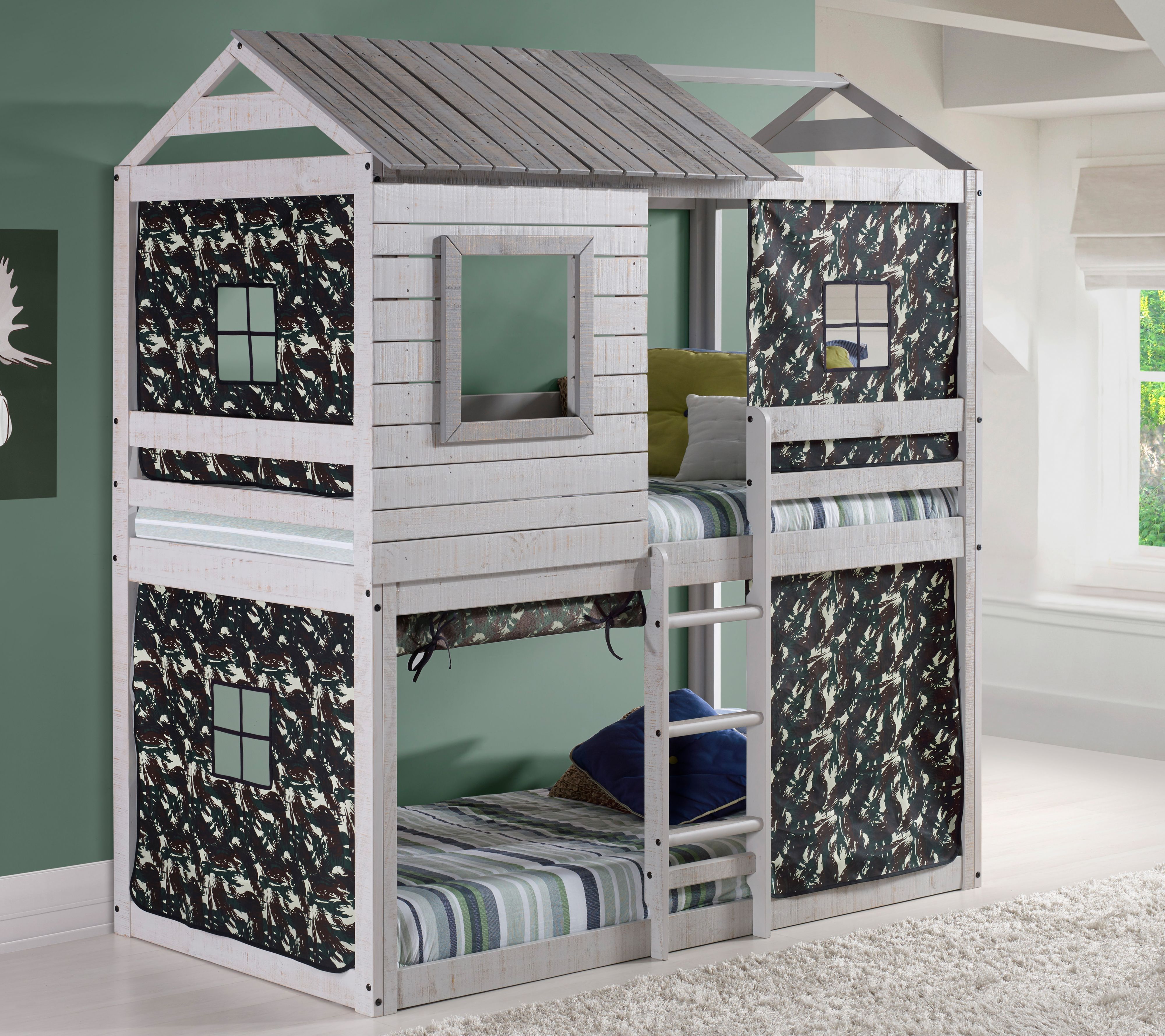Deer Blind Bunk Bed Loft w/ Tent Kit