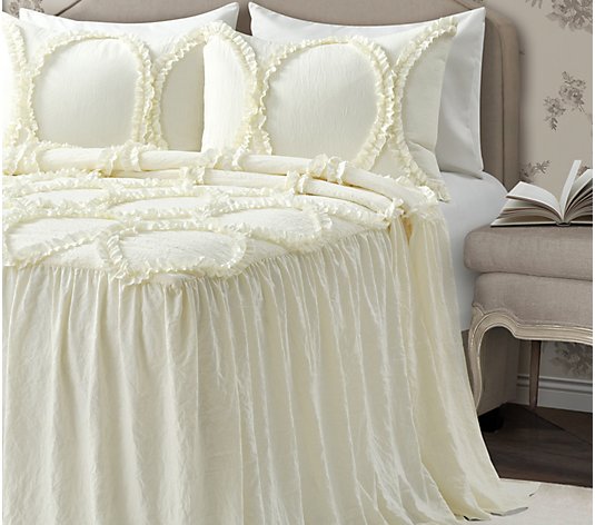 Riviera 3-Piece King Bedspread Set by Lush Decor