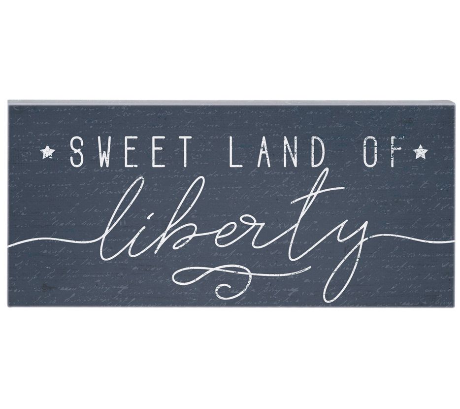 Sweet Land of Liberty Wall Art by Sincere Surroundings