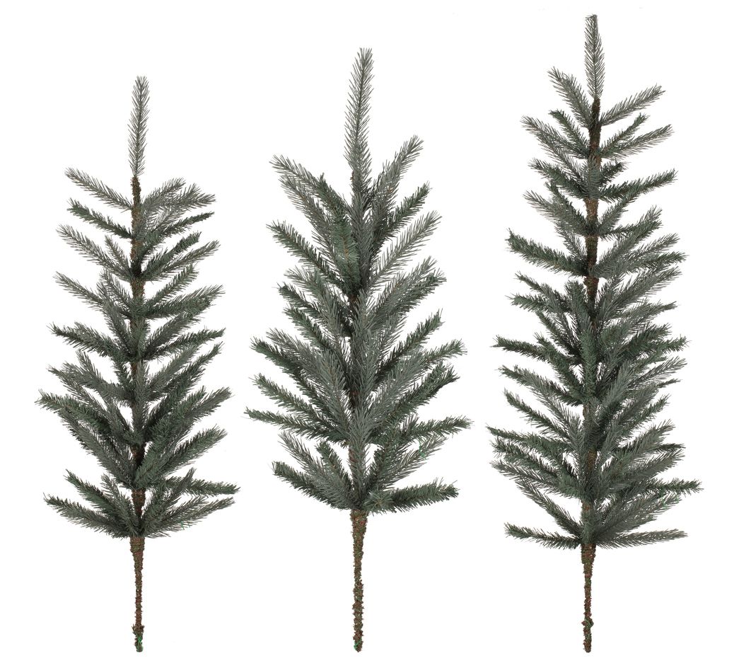 Vickerman 36-42-48" Blue Spruce Tops 3Pc Set.