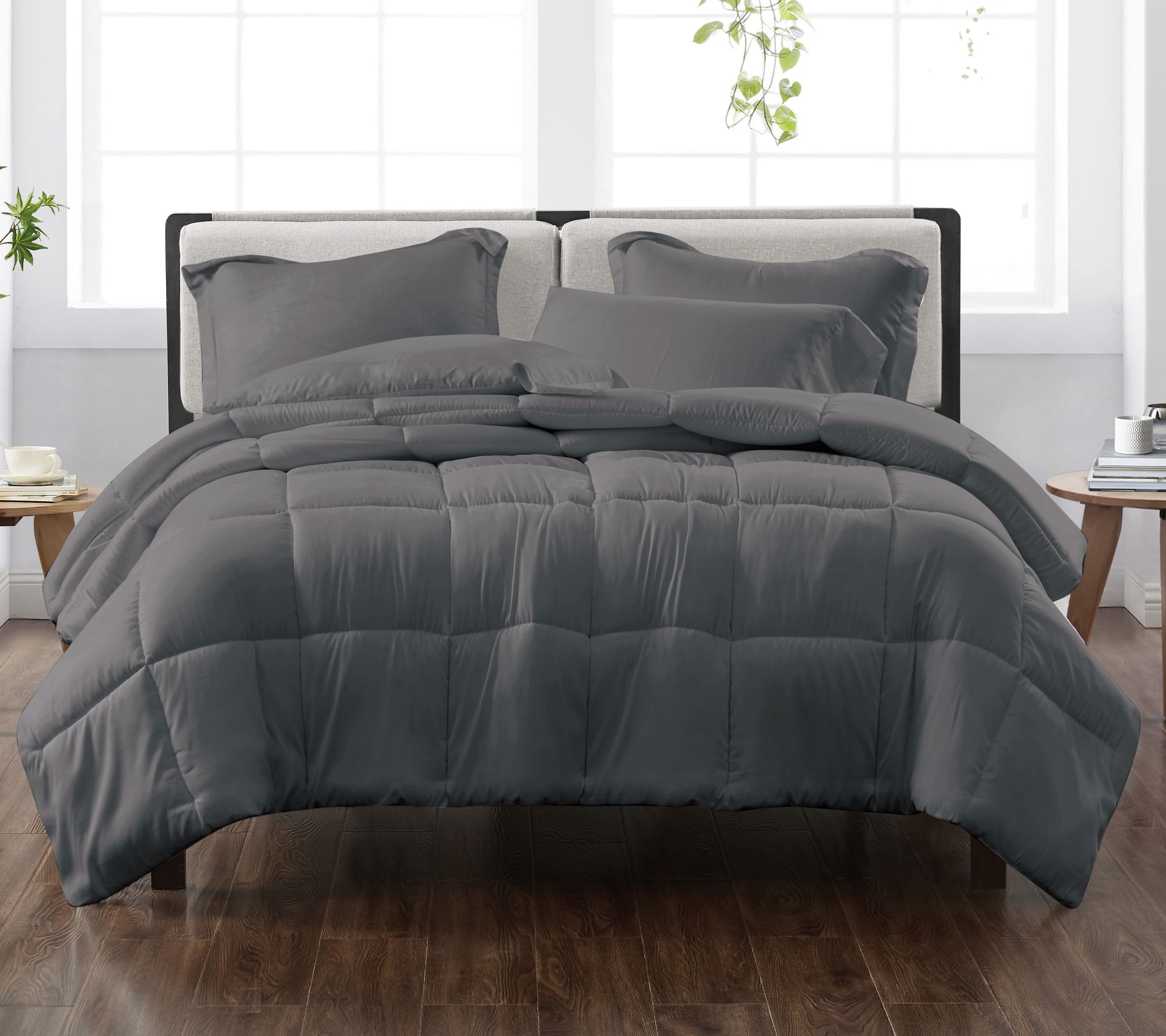 Cannon Heritage Solid Comforter Set King Comforter