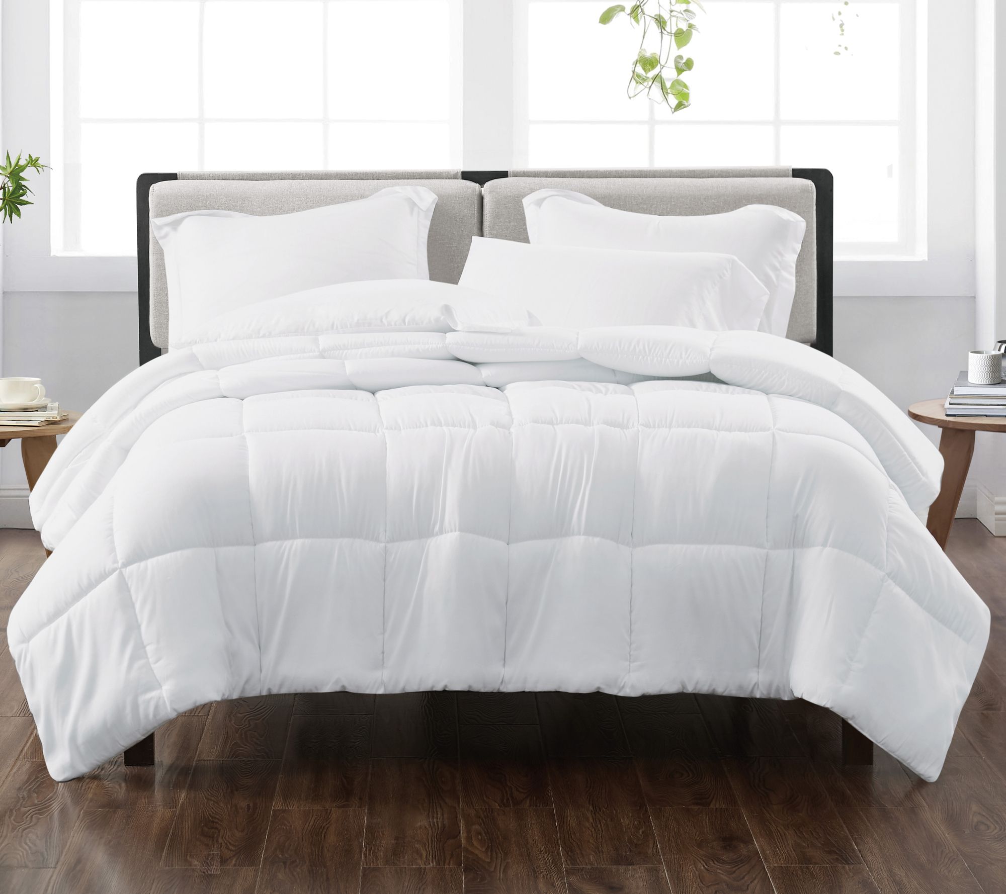 Cannon Heritage Solid Comforter Set King Comforter