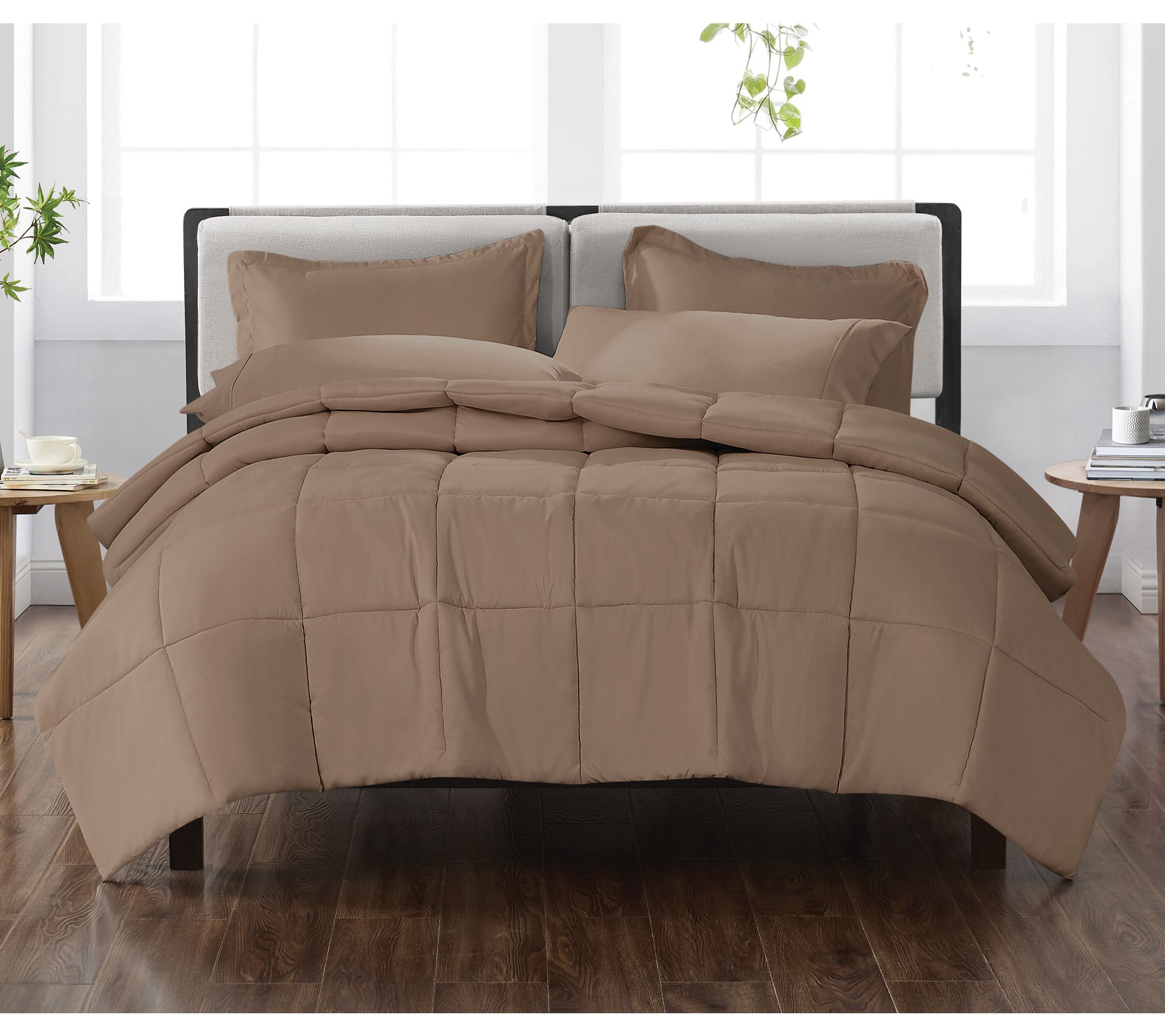 Cannon Heritage Solid Comforter Set King Comforter