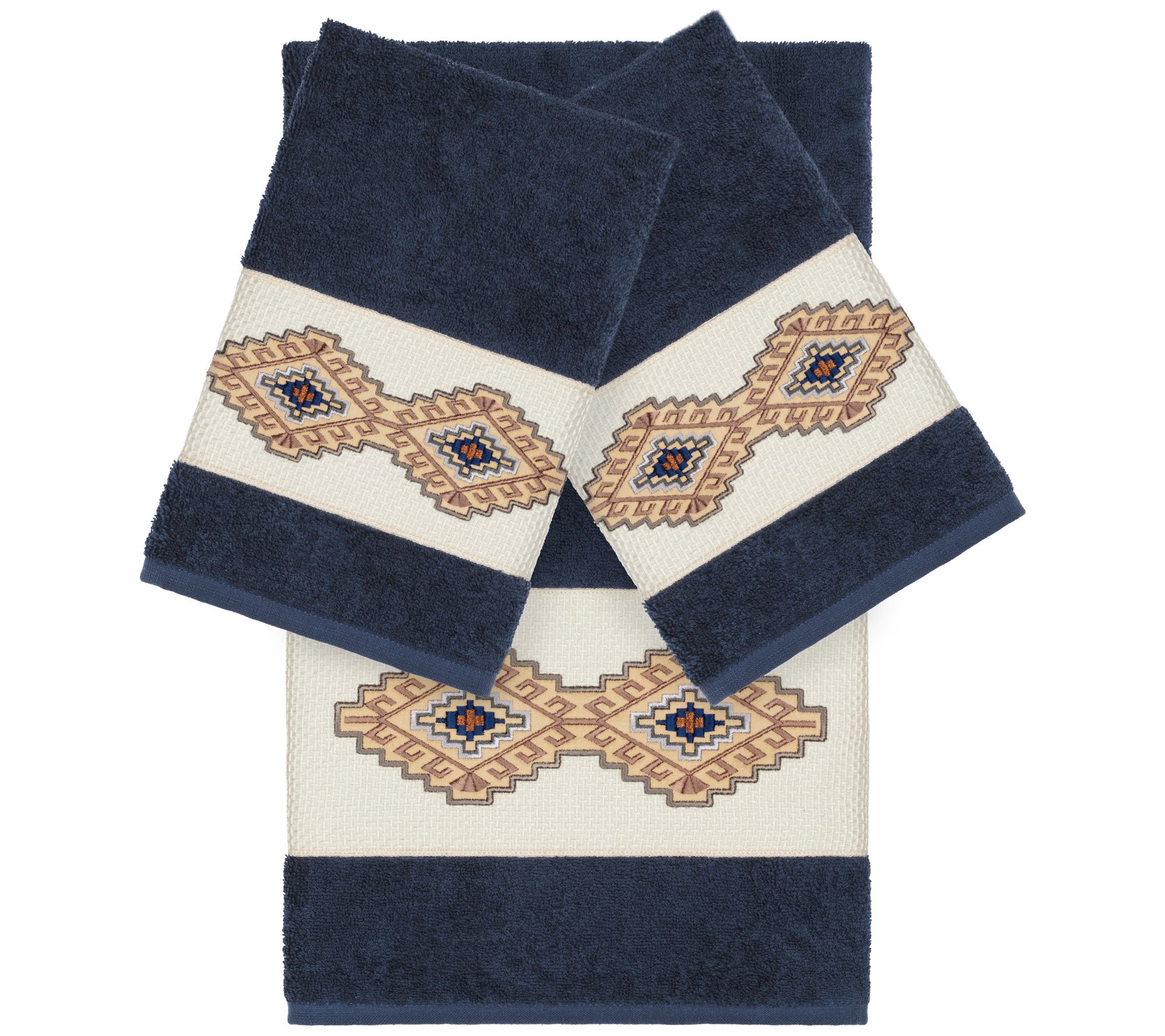 Linum Home Textiles Gianna 3PC Towel Set